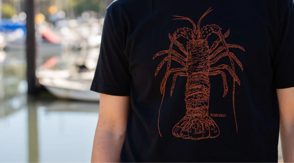 Spiny Lobster Shirt by UROKO