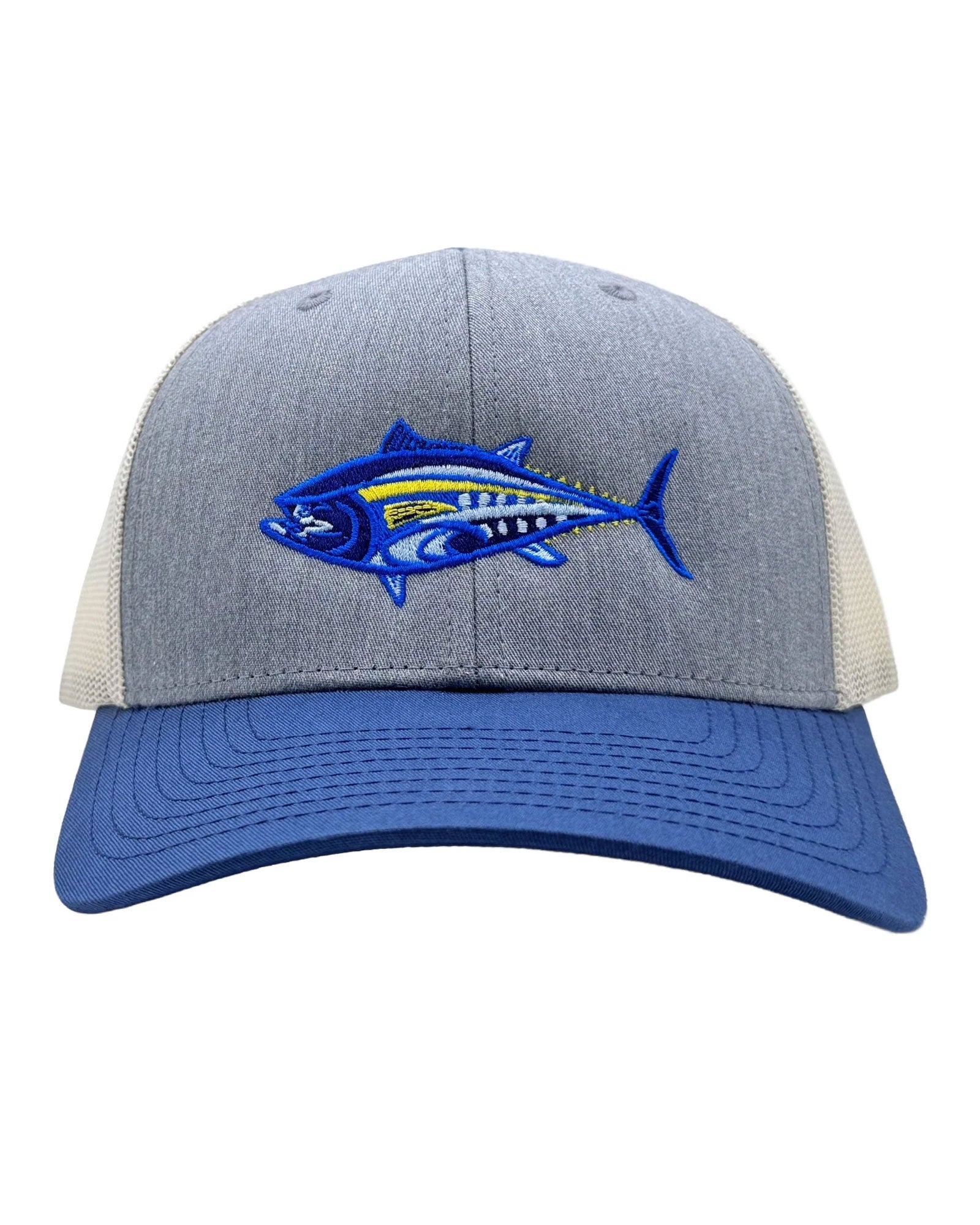 Bluefin Trucker Hat in Grey and Navy
