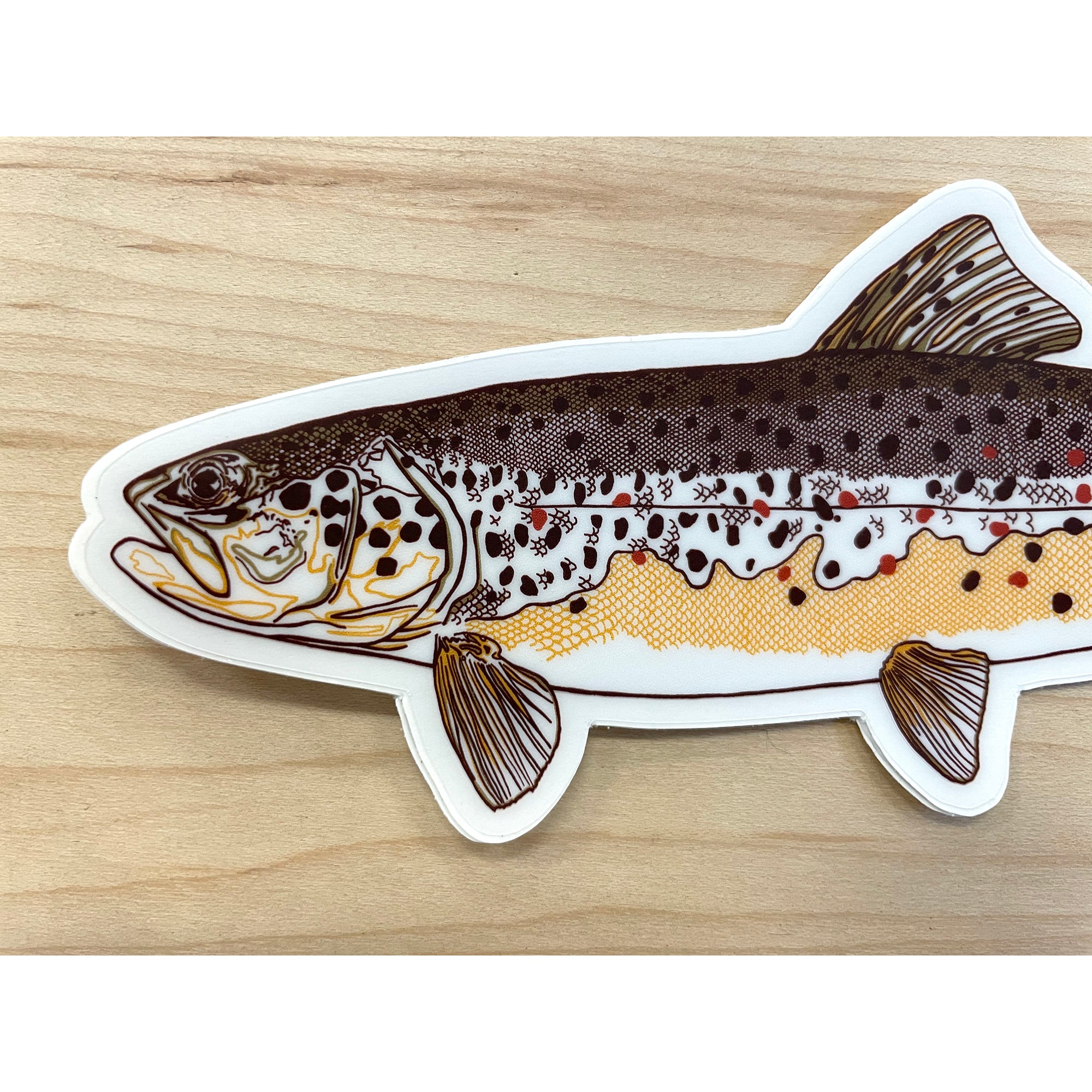Trout Sticker