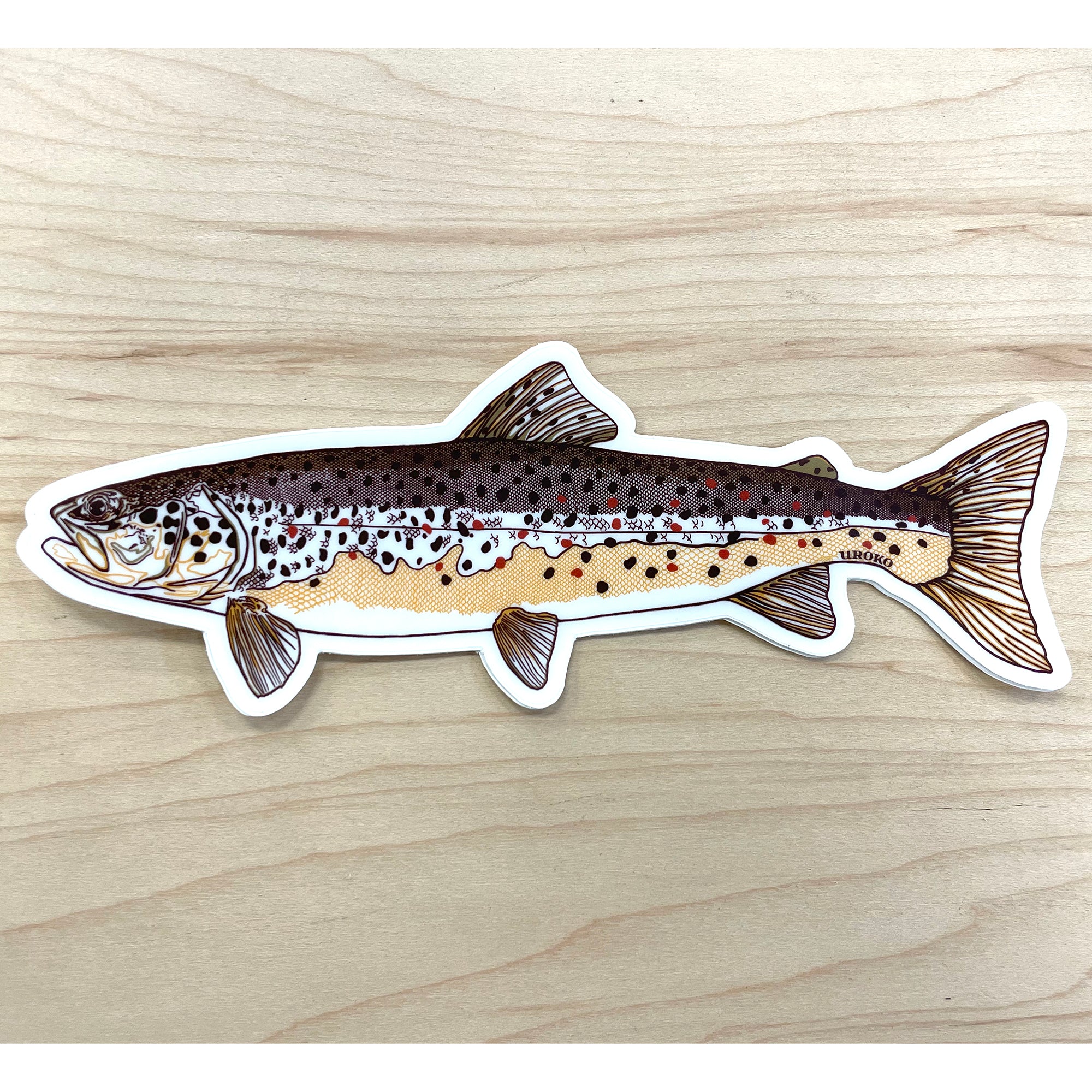 Brown Trout Sticker