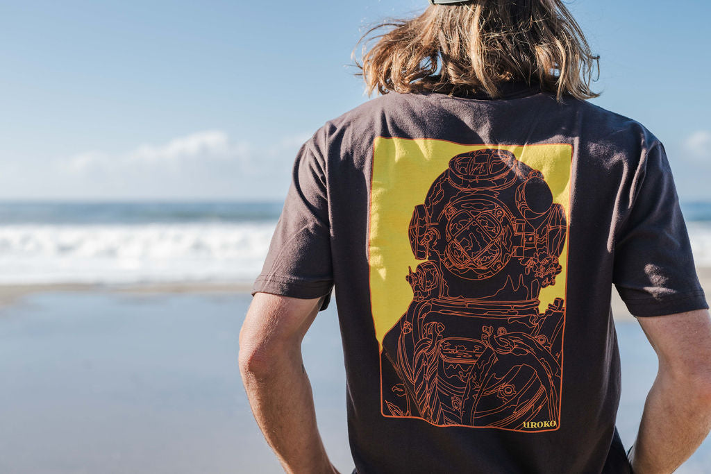 Diver Shirt in Chocolate