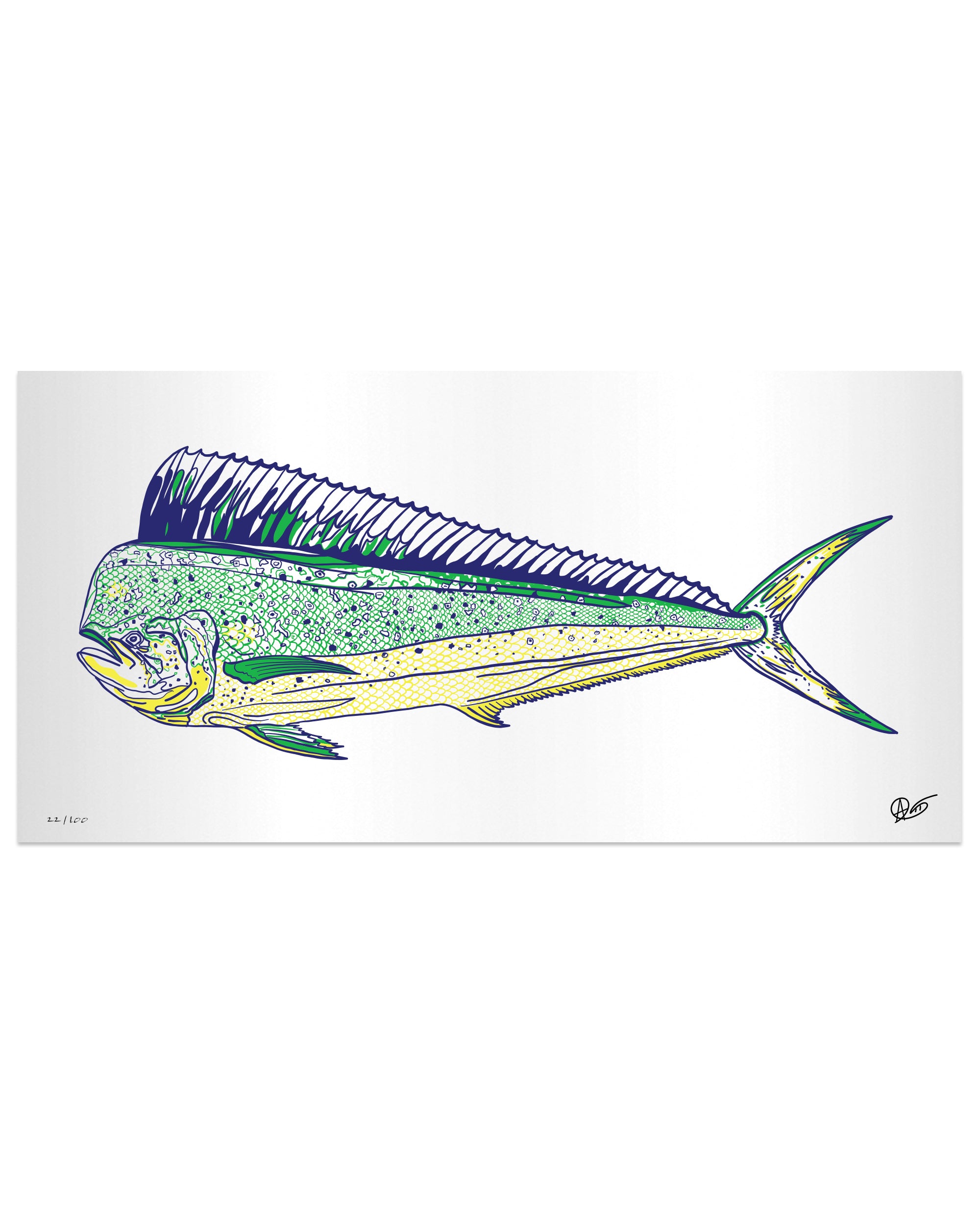 Limited Edition Dorado Metal Print