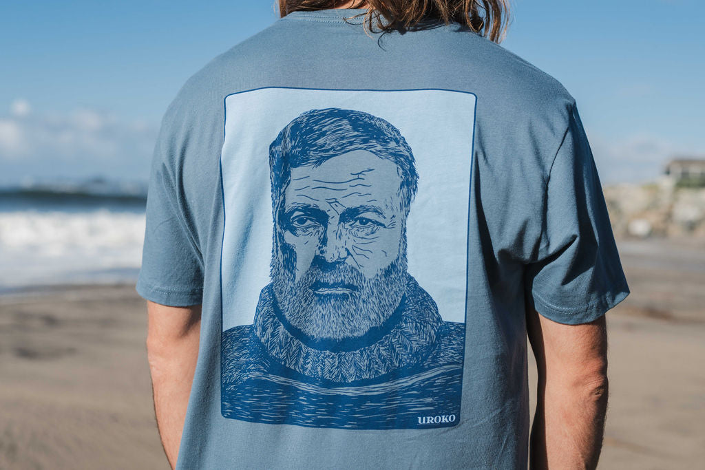 Hemingway Short Sleeve T-Shirt in Blue