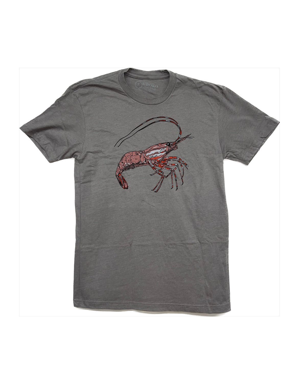Comfortable Spotted Prawn Shirt - front