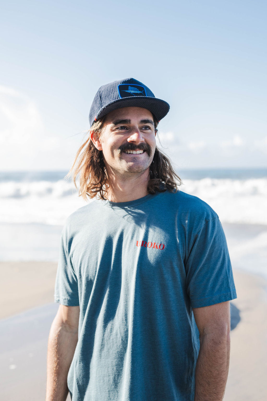 Sailfish Blue Corduroy Hat