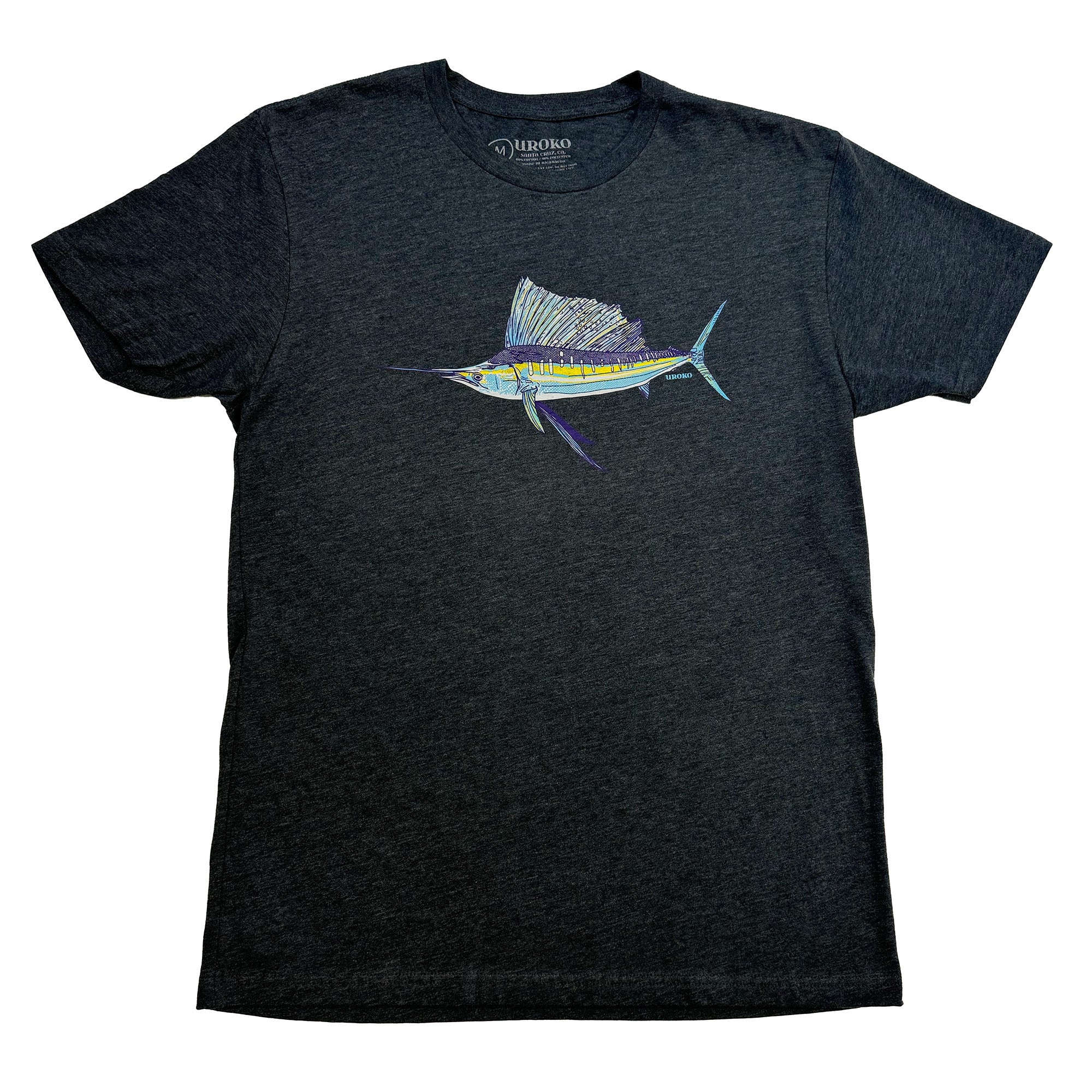 Sailfish T-Shirt in Charcoal