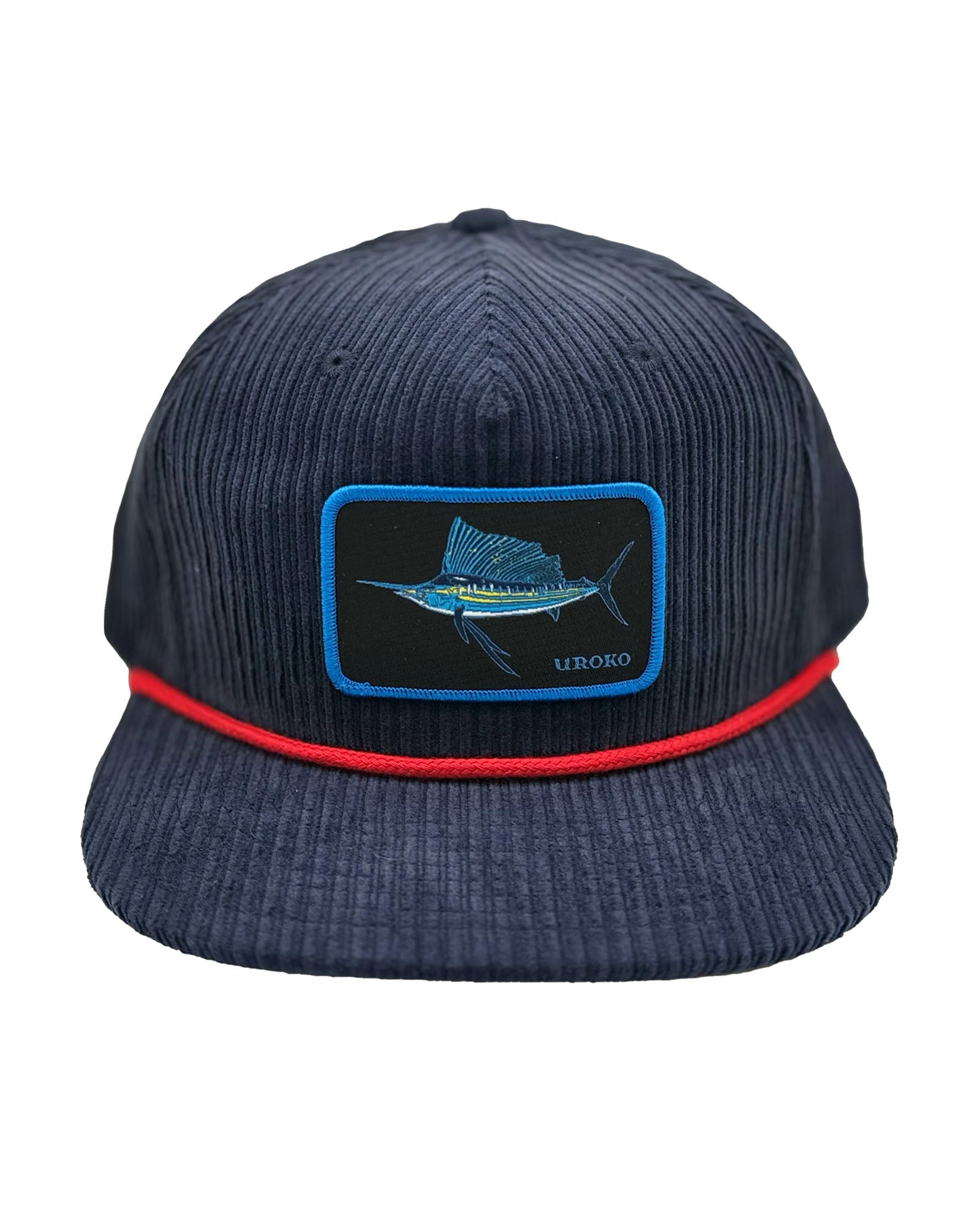 Sailfish Corduroy Hat in Blue