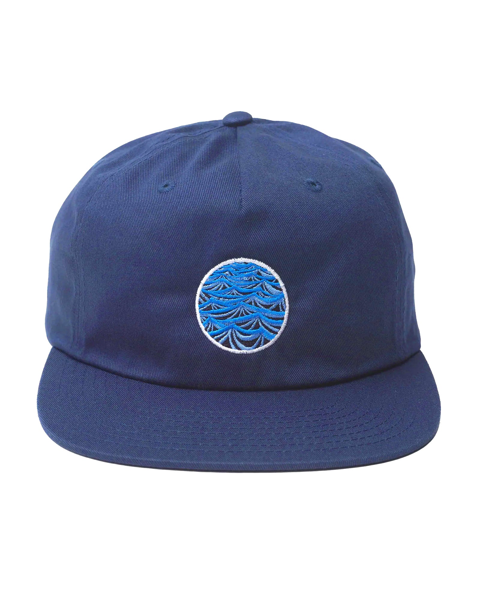Storm Design on a Navy Unstructured Hat