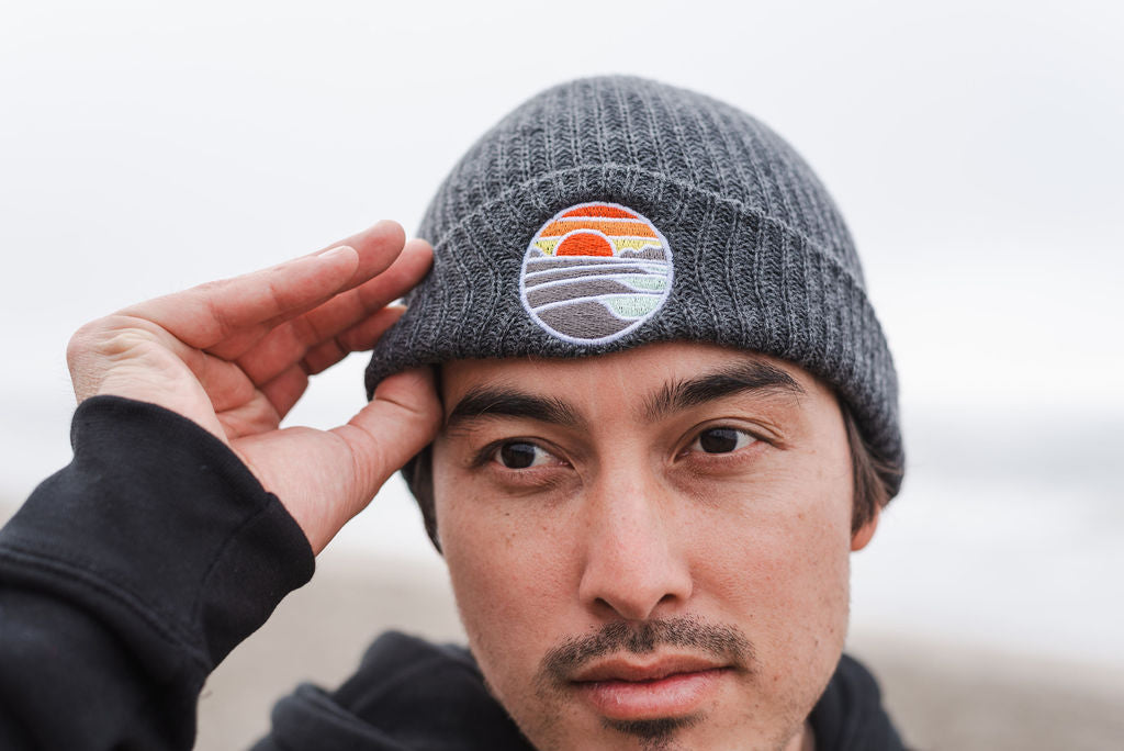MTNS2SEA Beanie on Model