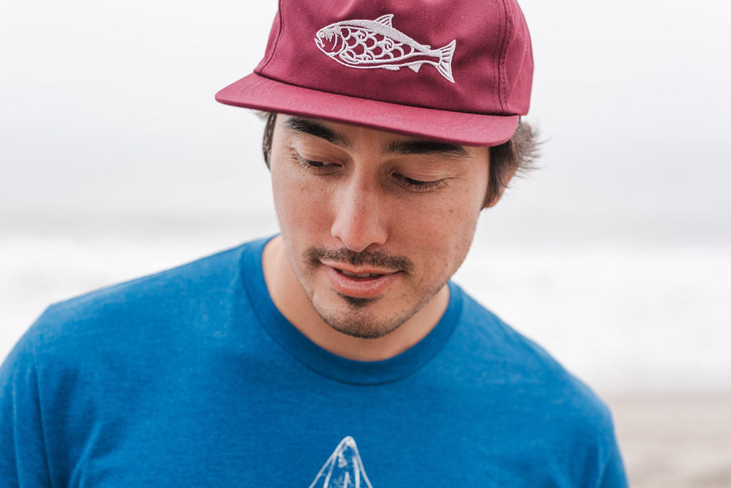 Salmon Unstructured Hat