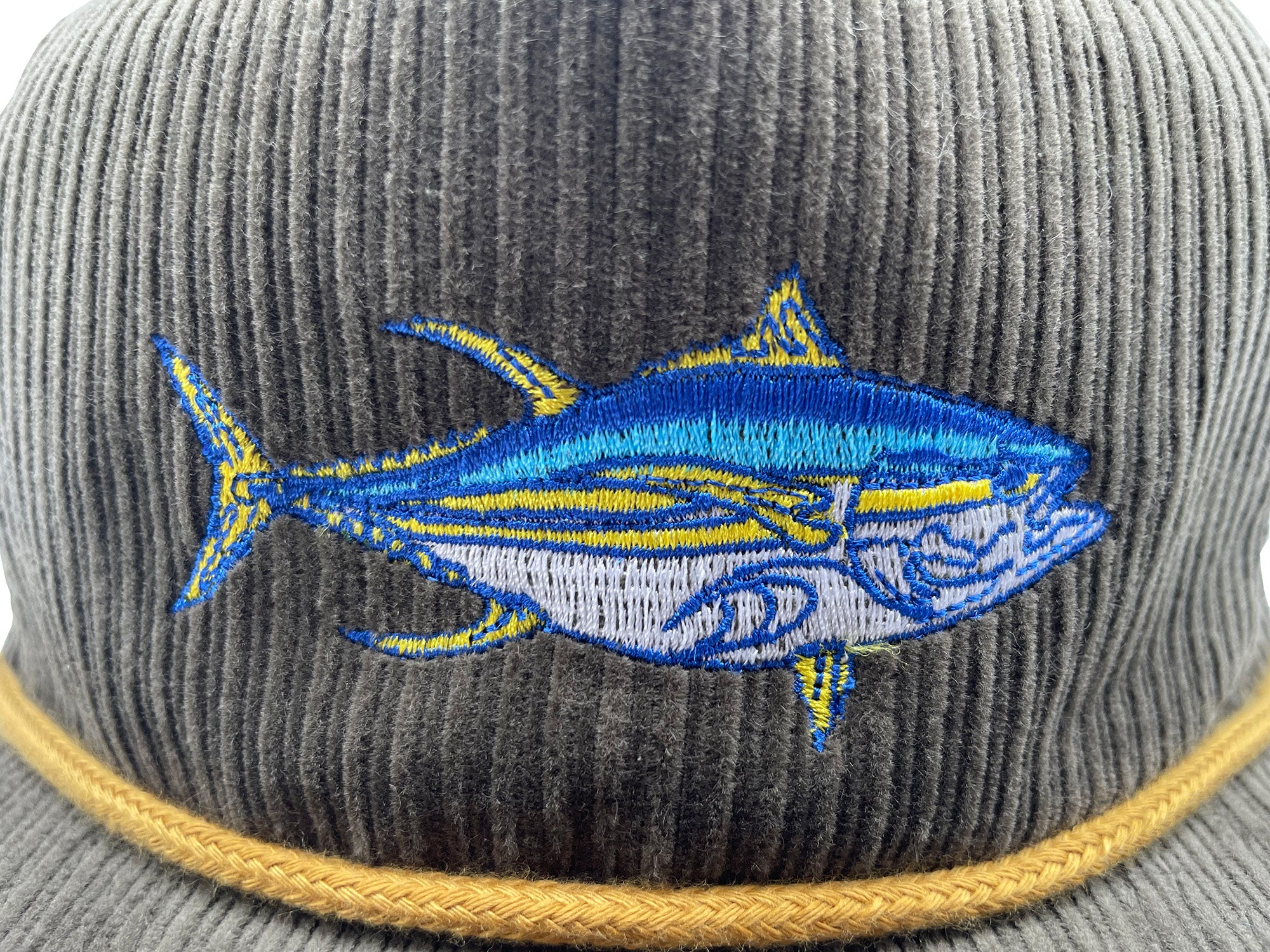 Yellowfin Hat in grey