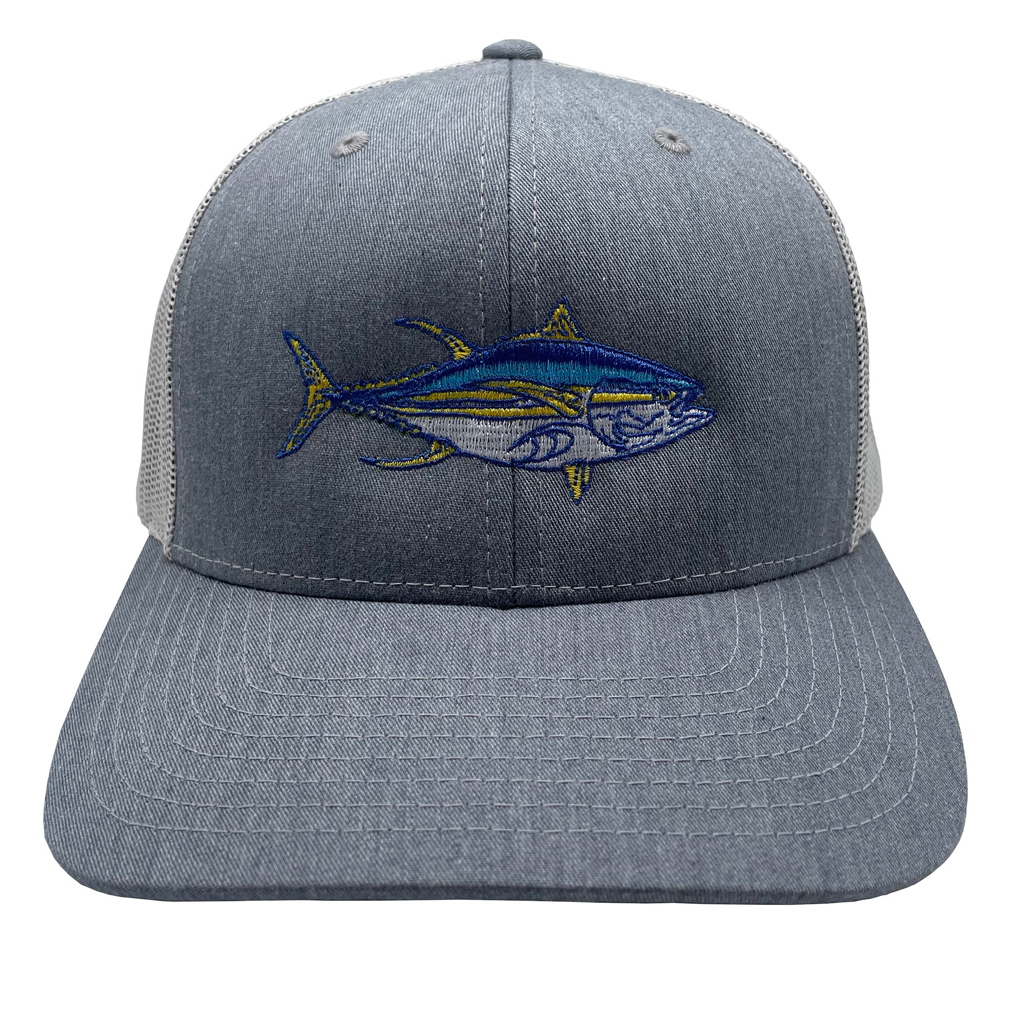Yellowfin fish hat - front