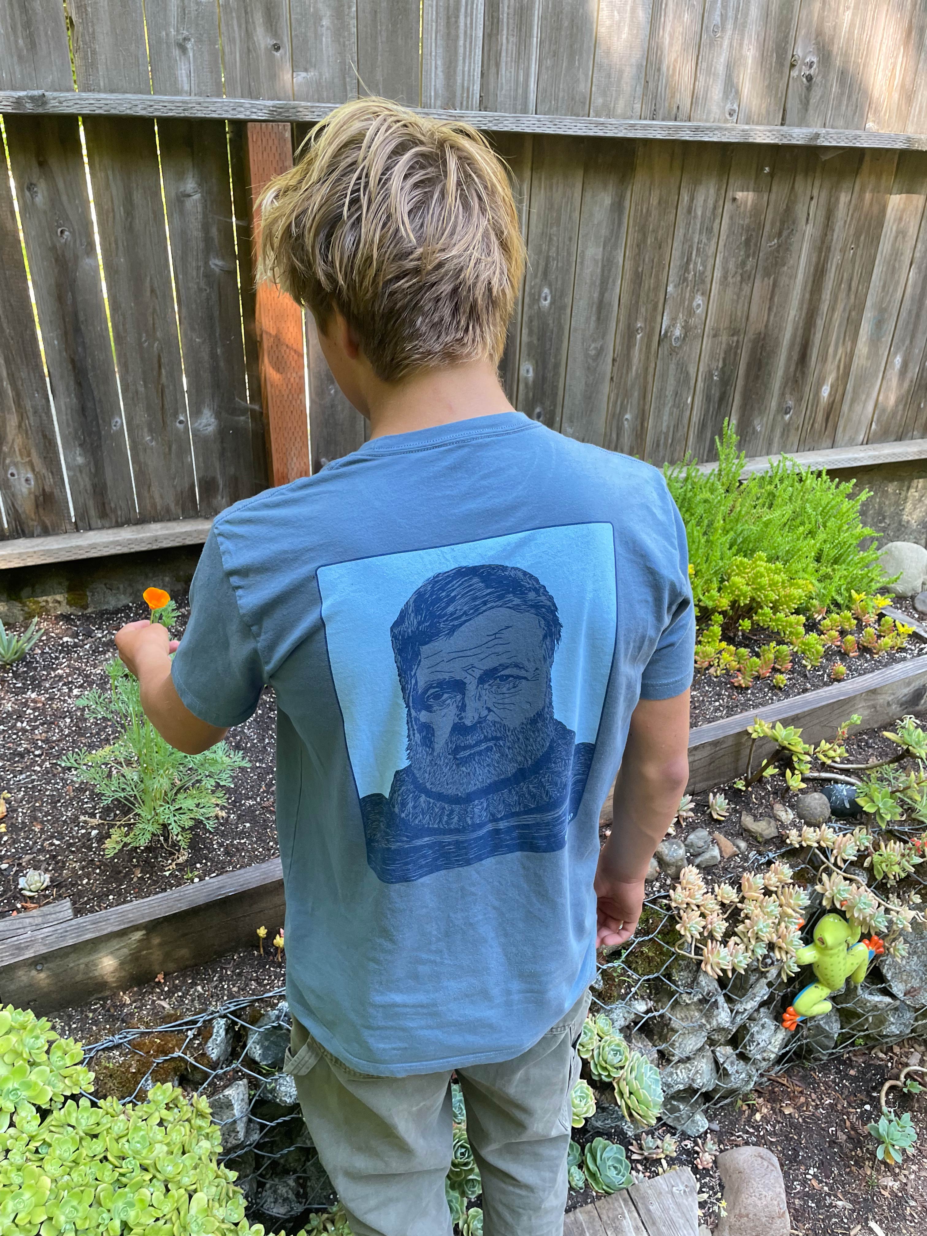 Hemingway Illustration Shirt