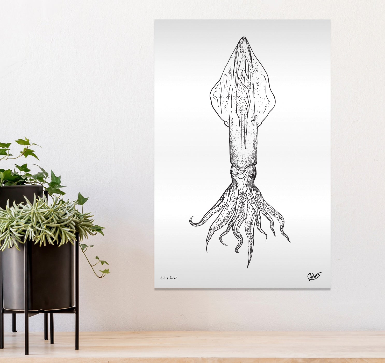 Limited edition metal prints