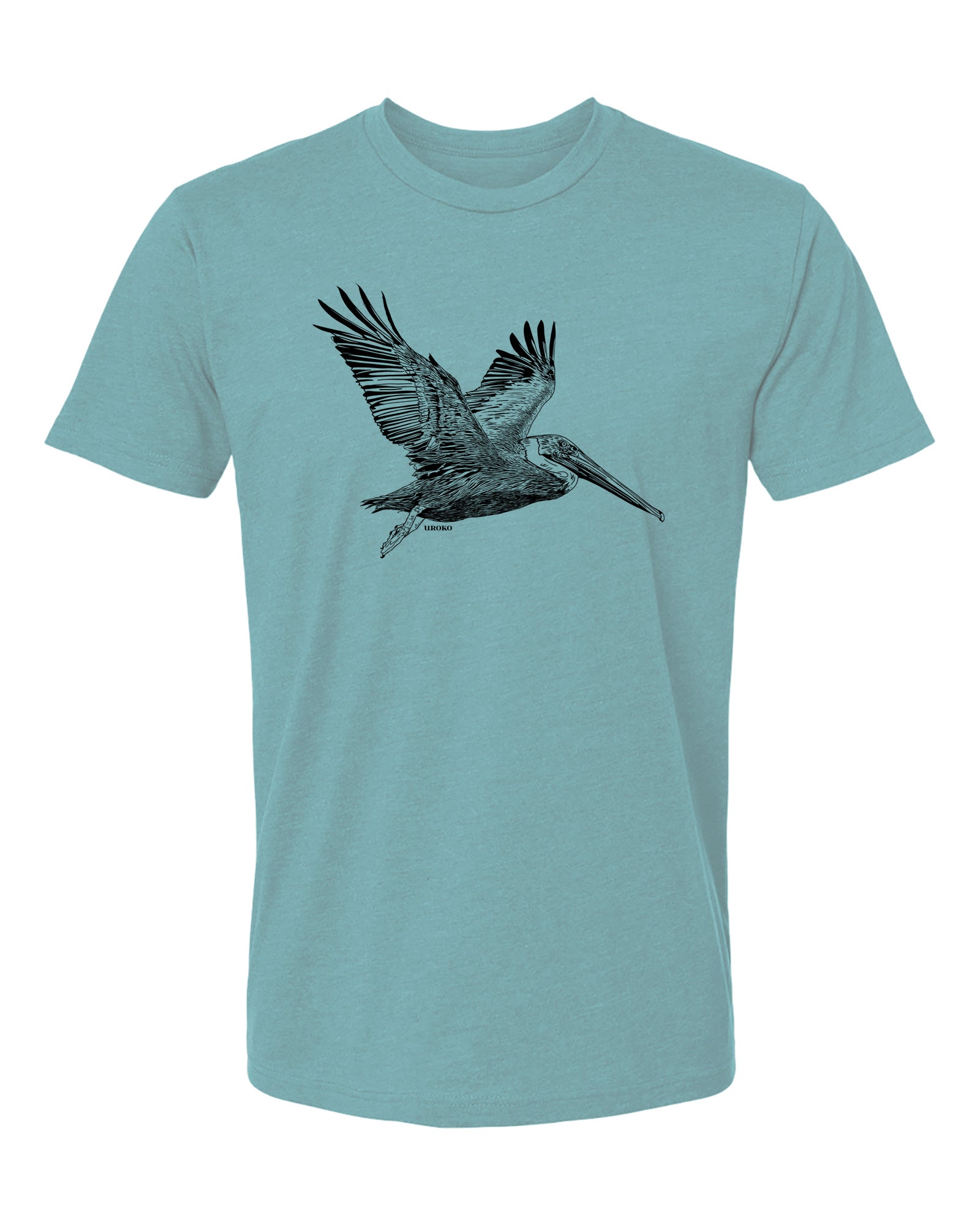 pelican tee in seafoam