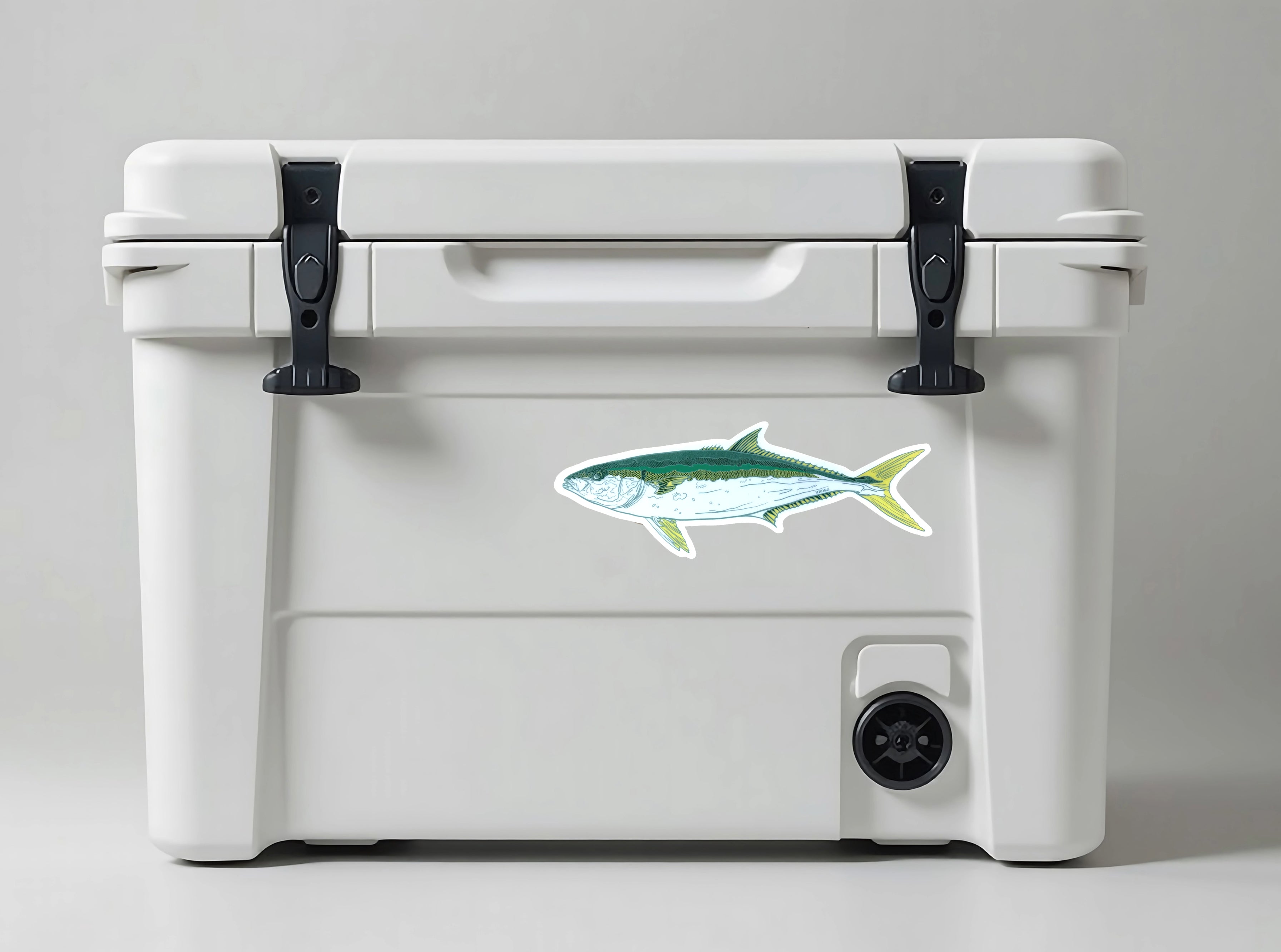 Yellowtail Vinyl Sticker - 7" Wide Decal