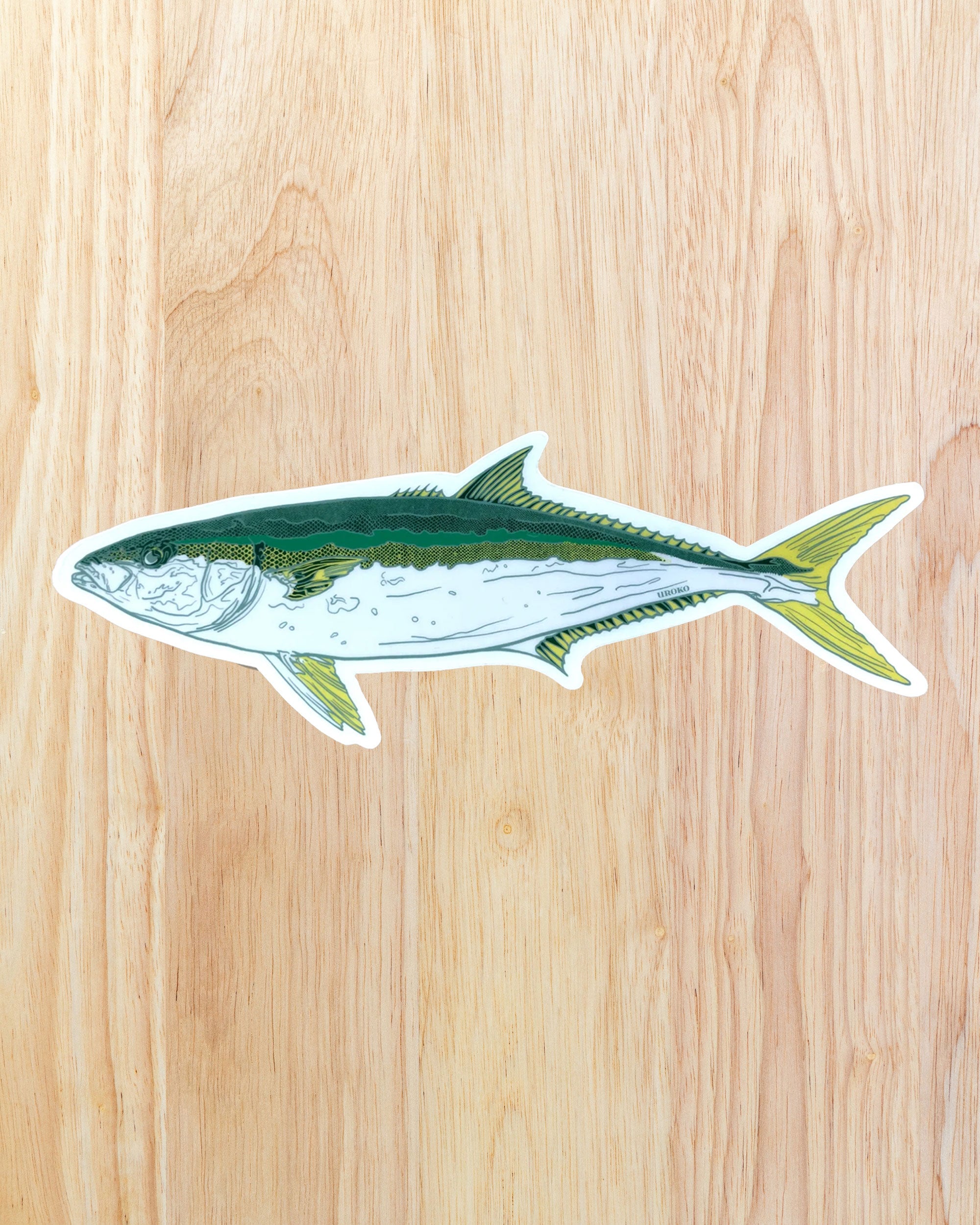 yellowtail sticker