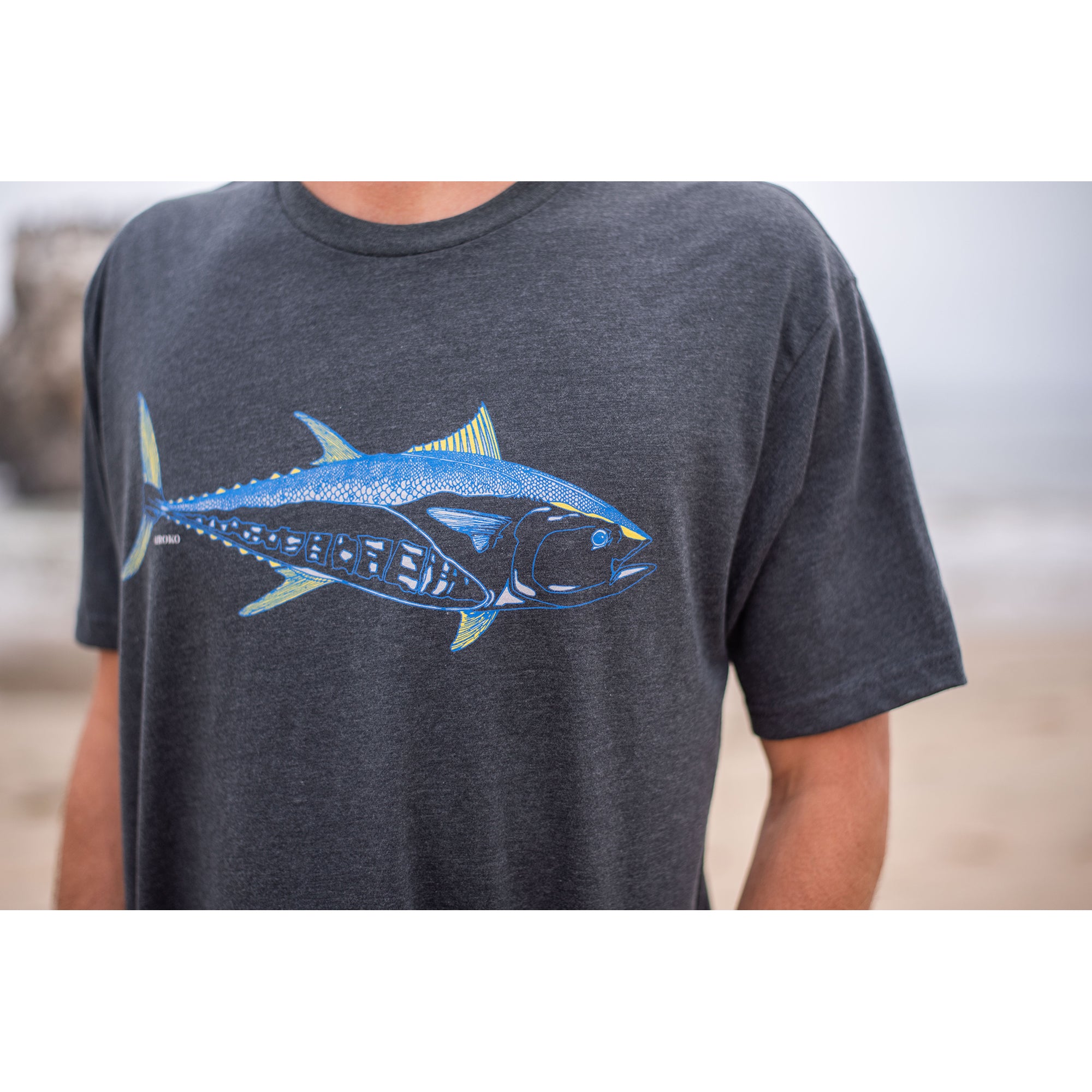 Bluefin Tuna Shirt - on Model