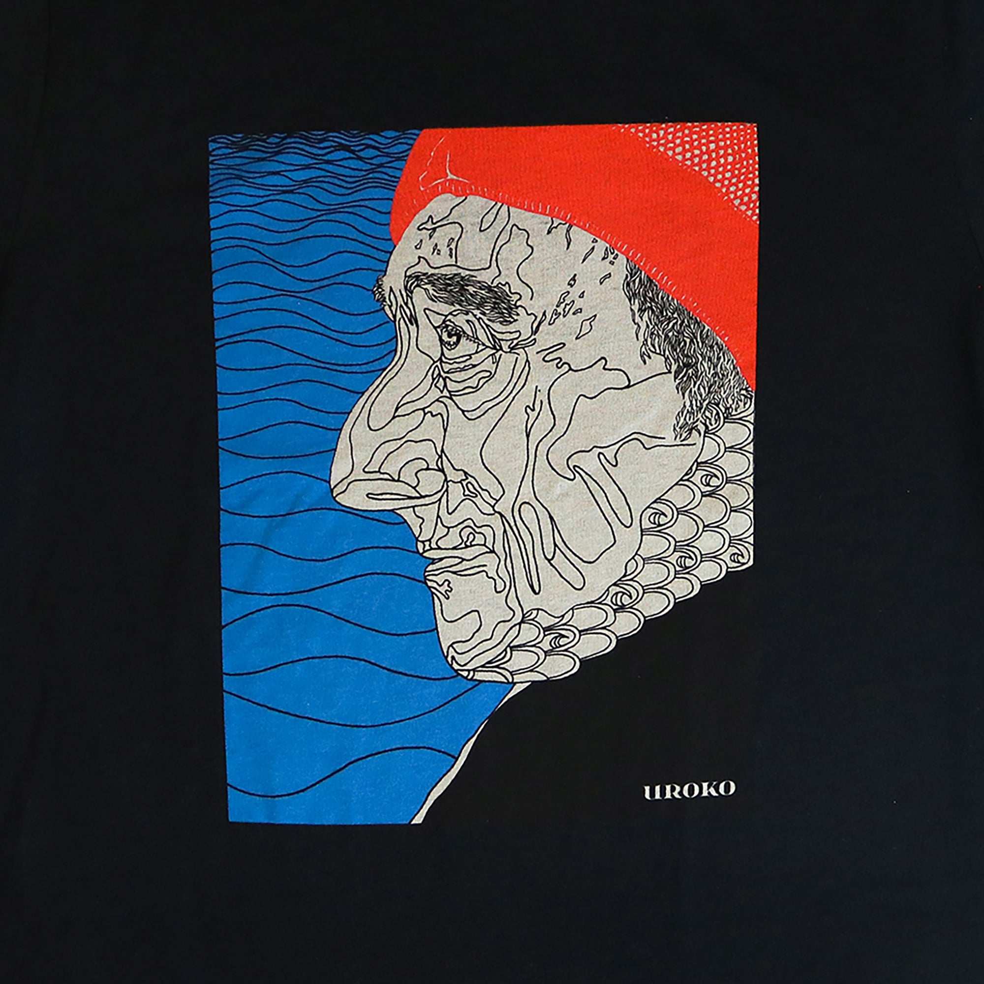 Men's black t-shirt