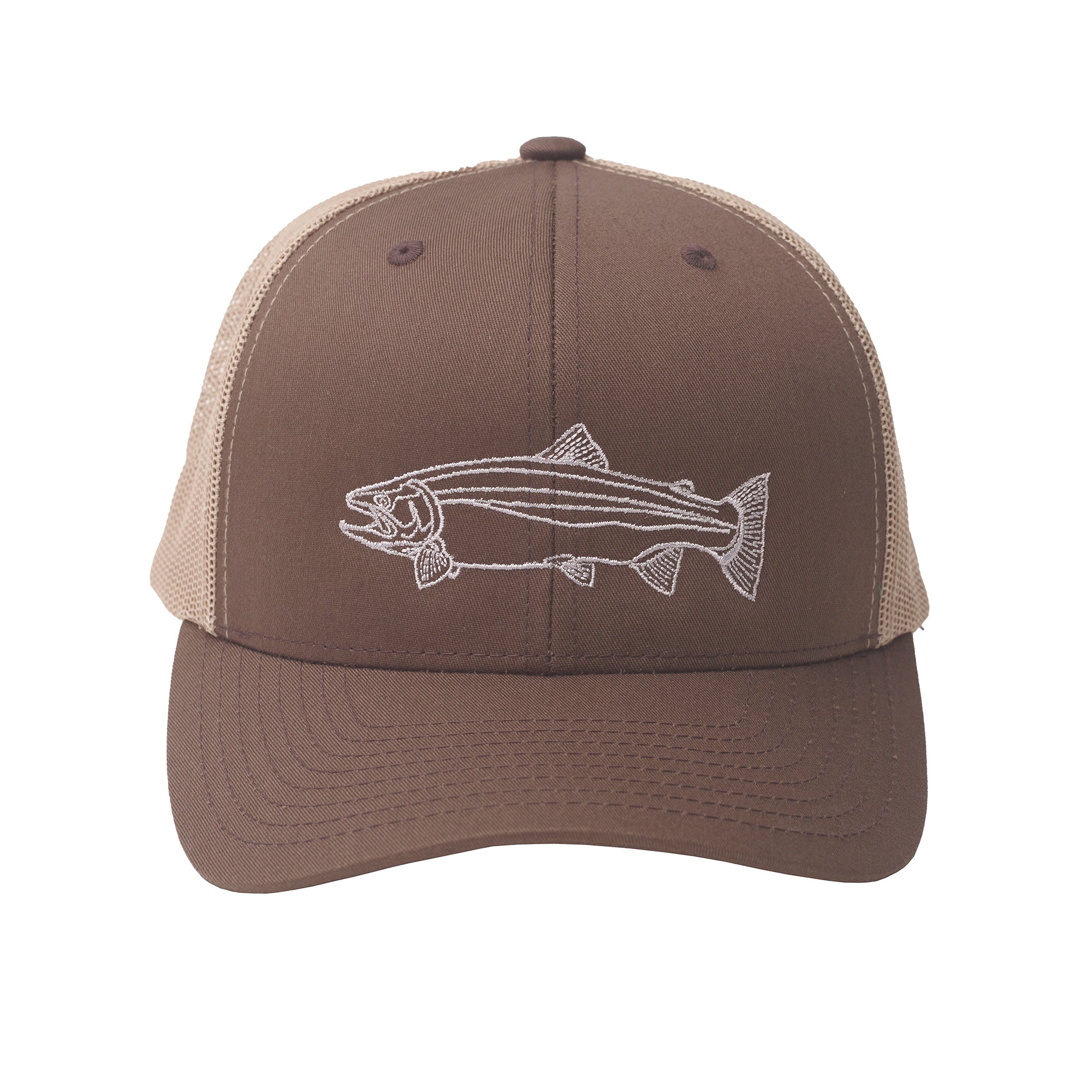 Steelhead Curved Bill Trucker Hat