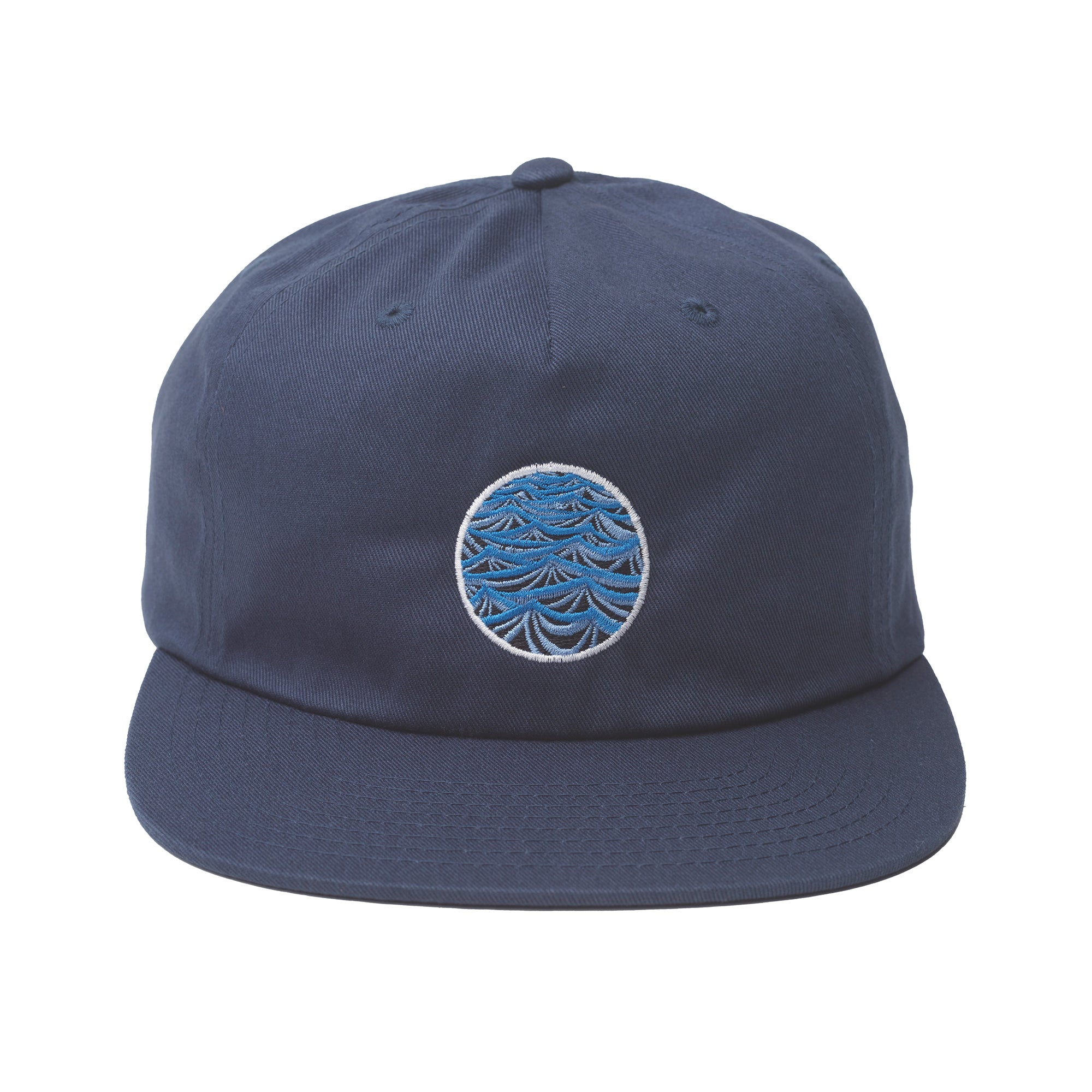 Storm Design on a Navy Unstructured Hat
