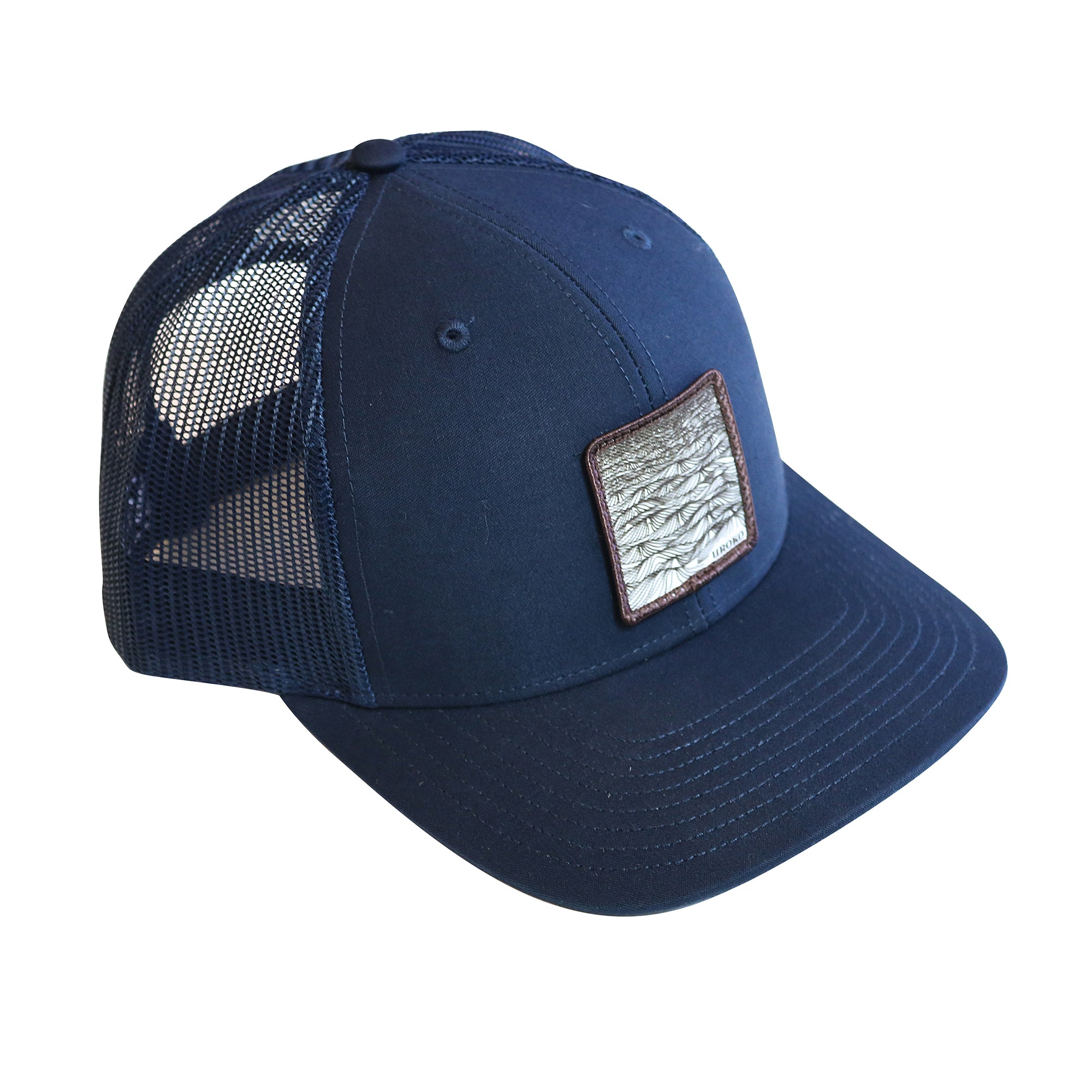 Ocean swell trucker hat