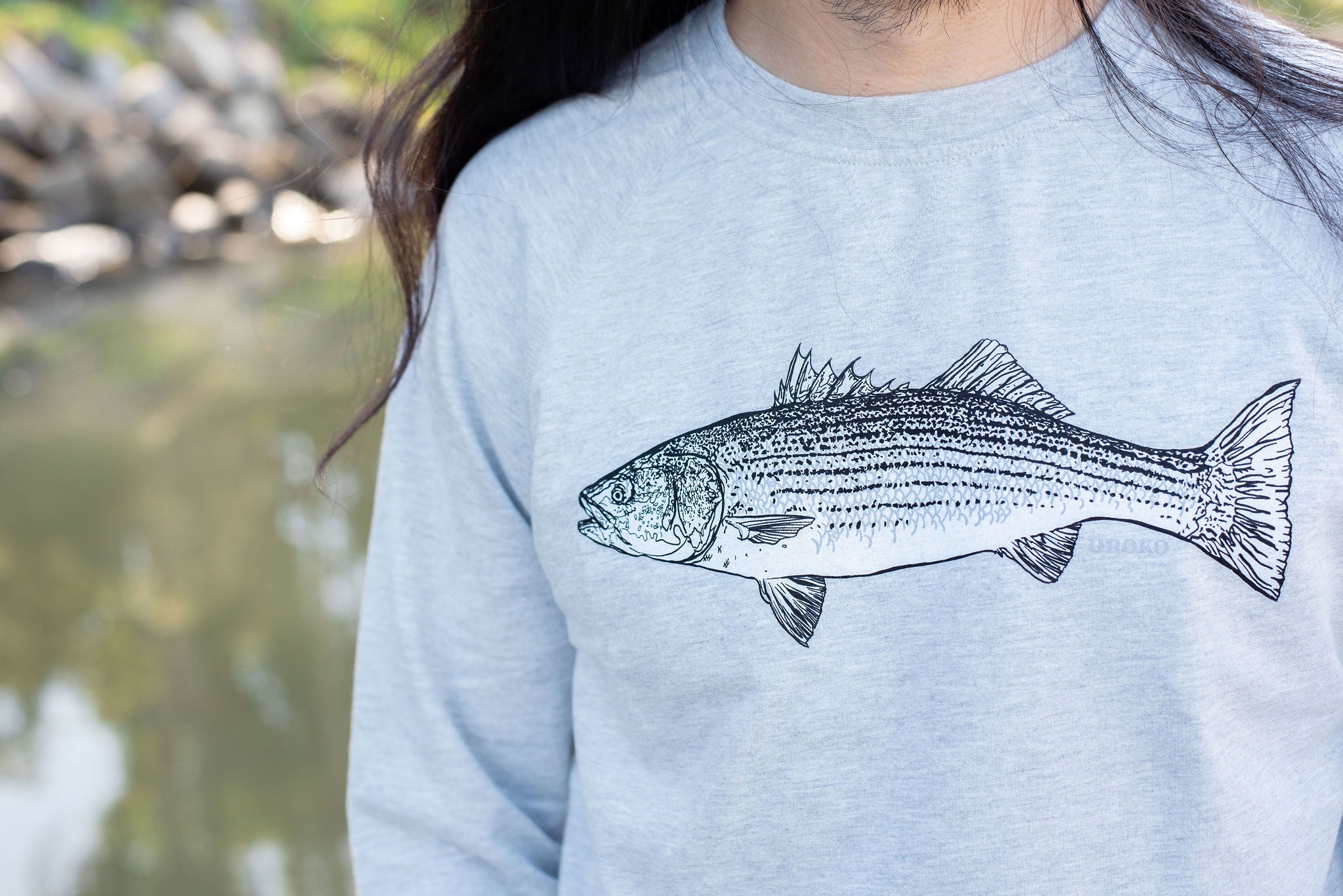 Striped Bass Crewneck