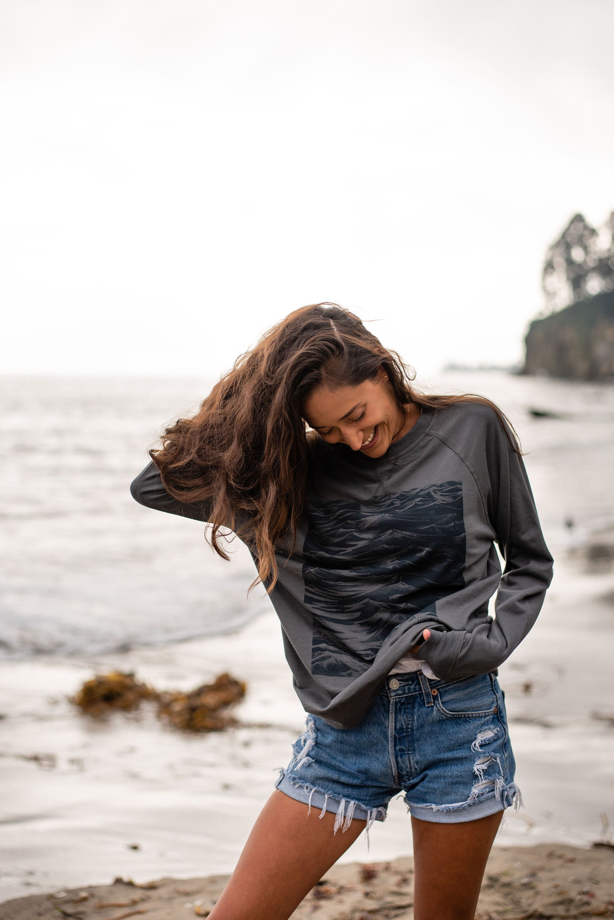 Oceanic Seaside Long Sleeve Shirt