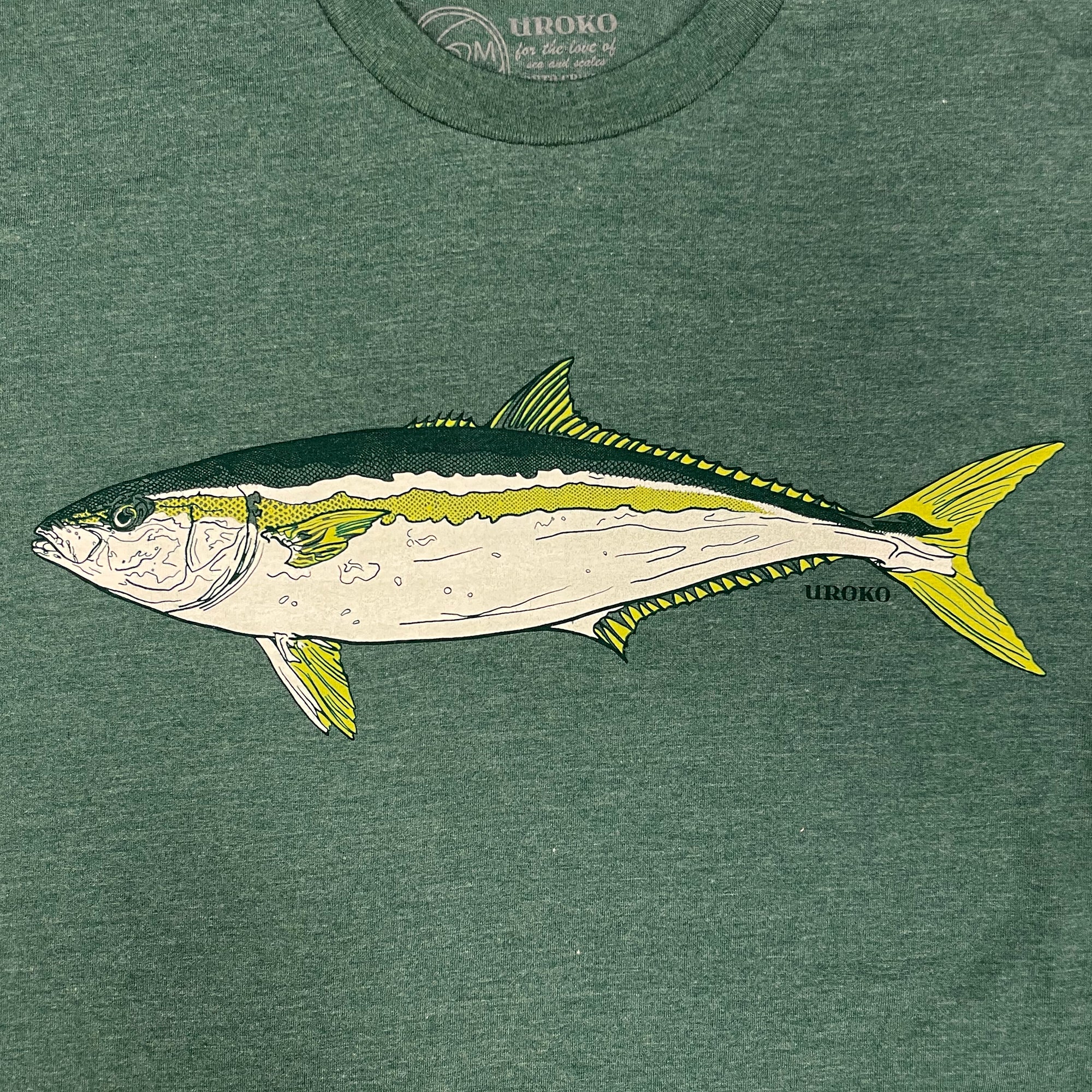 Quality Yellowtail Fishing T-Shirt