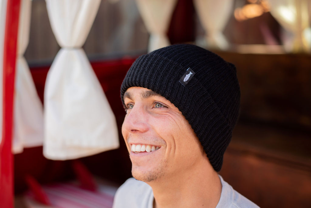 Uroko Beanie in Black