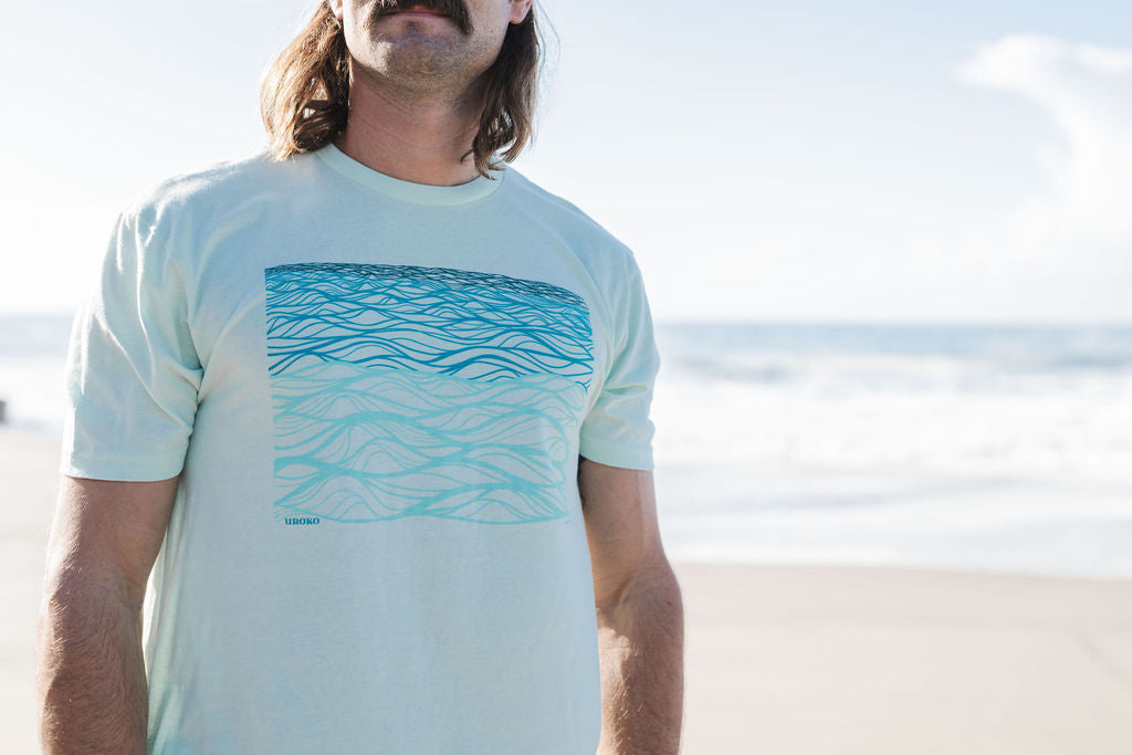 Calming Seas Short Sleeve in Mint