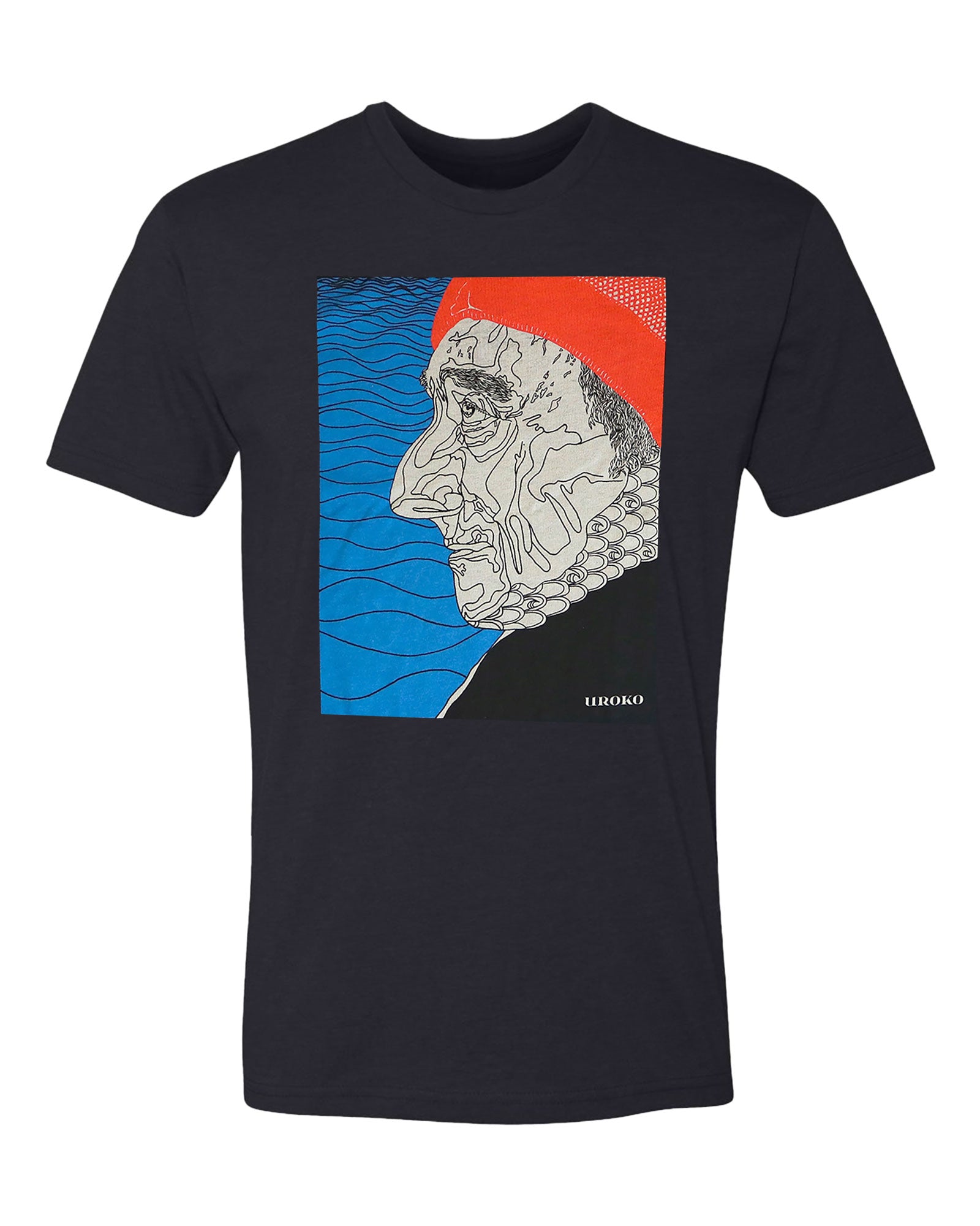 Jacques Cousteau Tee Black