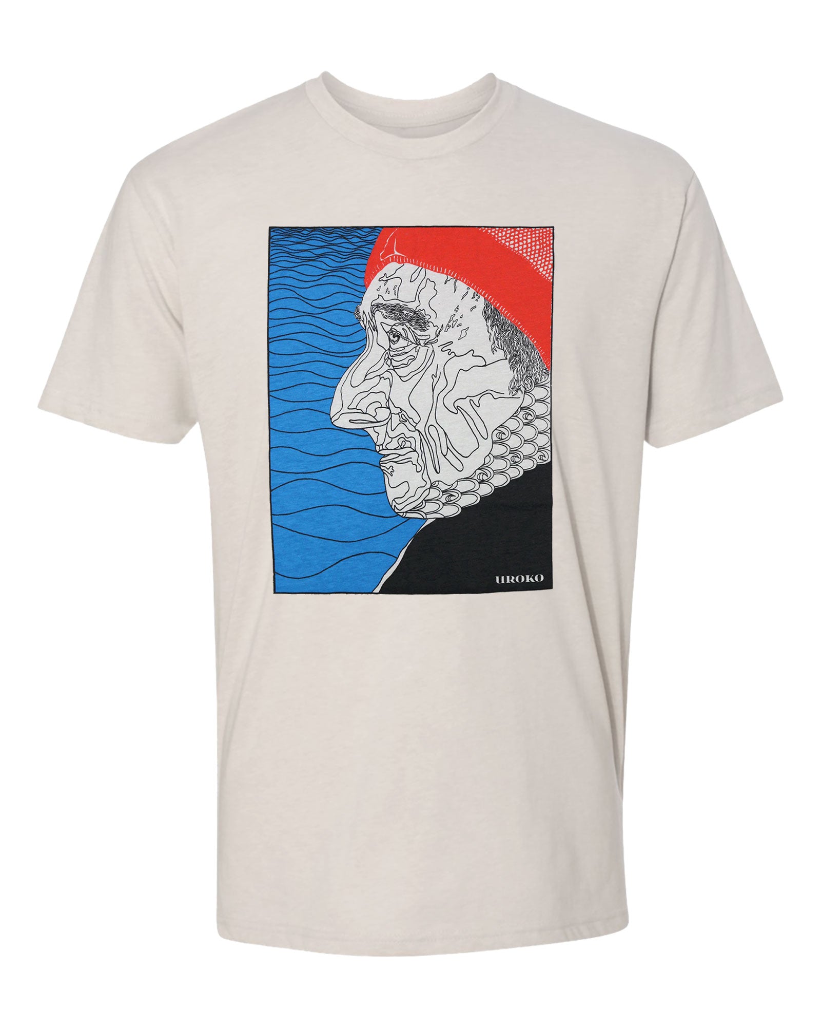 Jacques Cousteau Tee Sand