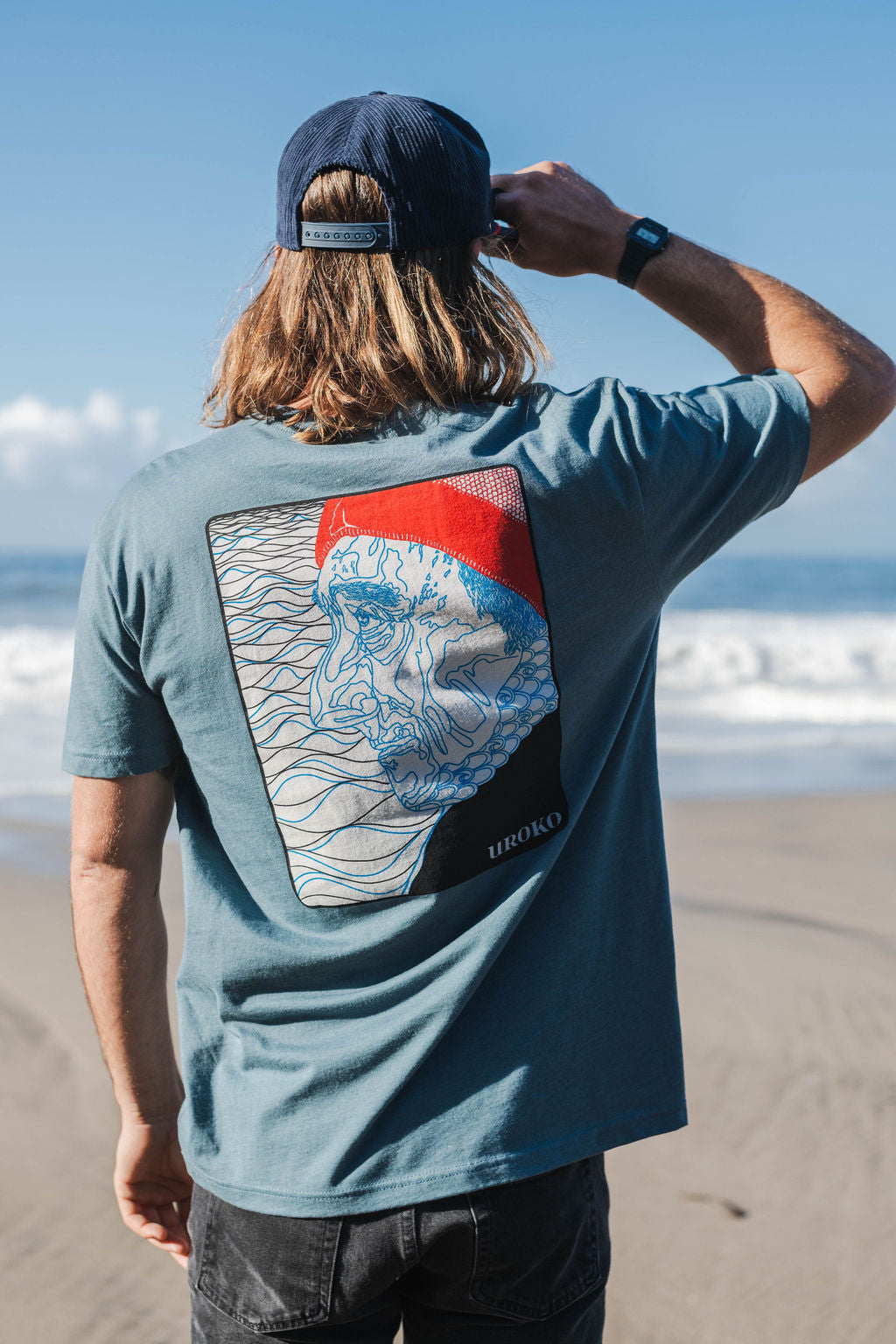 Sailfish T-Shirt in Indigo