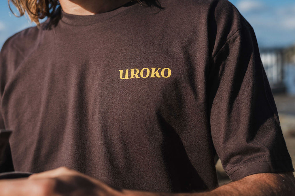 Diver T-Shirt in Dark Chocolate