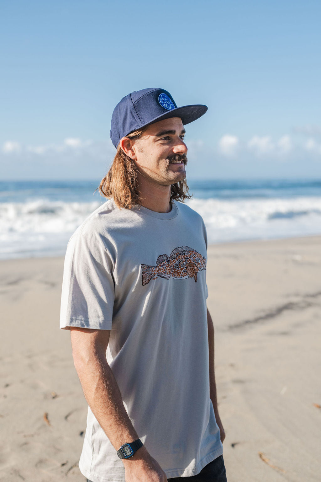 Ling Cod Shirt in Grey