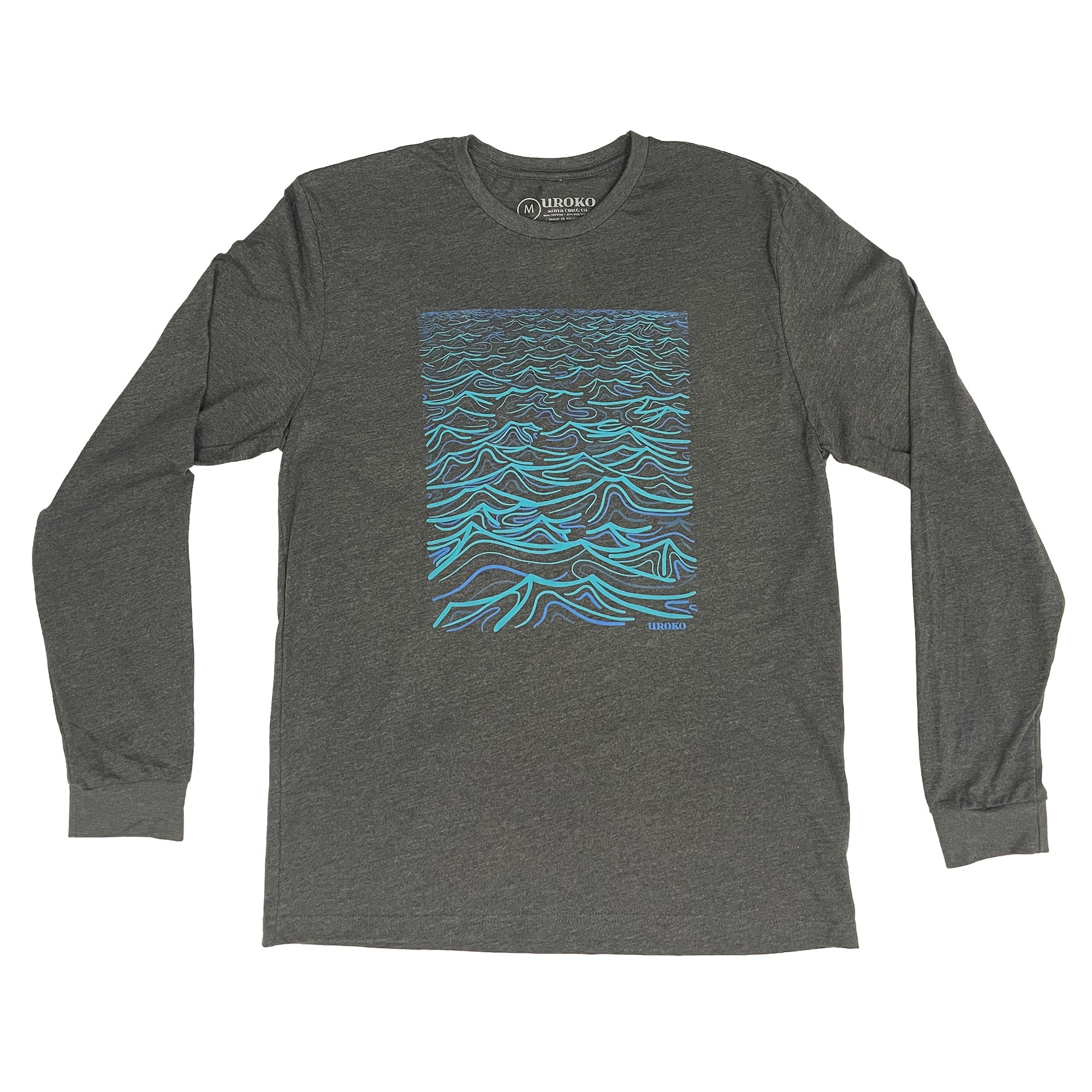 Moonlight Long Sleeve Shirt in Dark Heather Grey - front