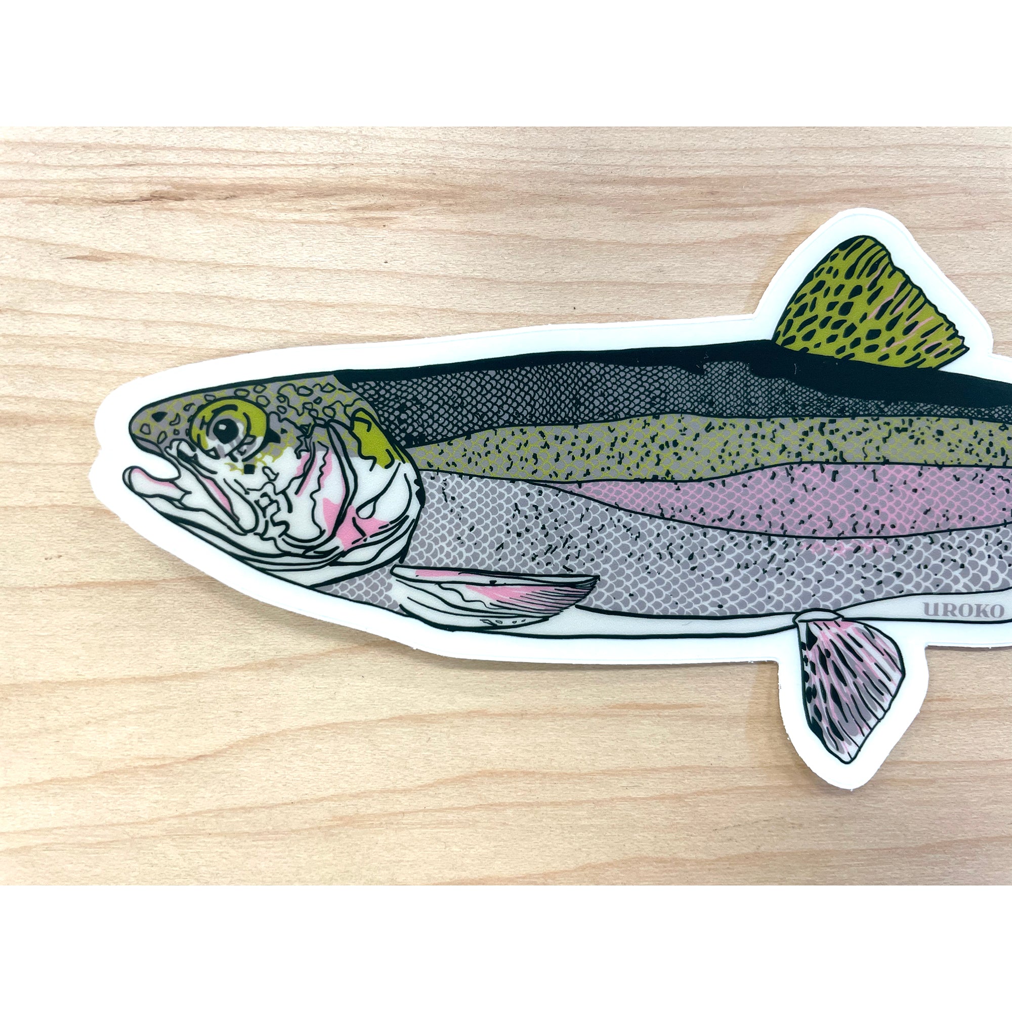 Rainbow Trout Sticker Design