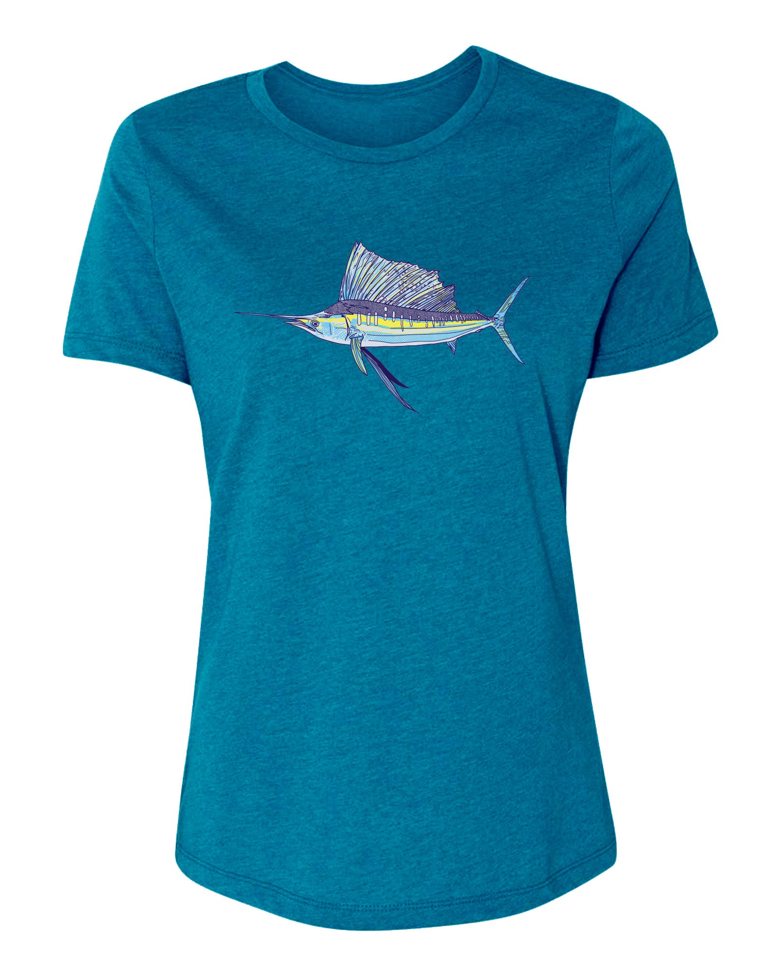 Sailfish Women's Tee Heather Teal