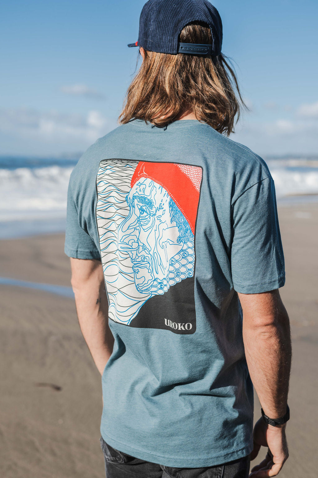 Sailfish Shirt in Indigo