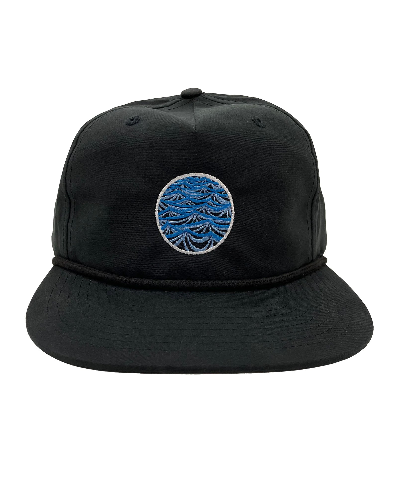Storm design unstructured hat in black