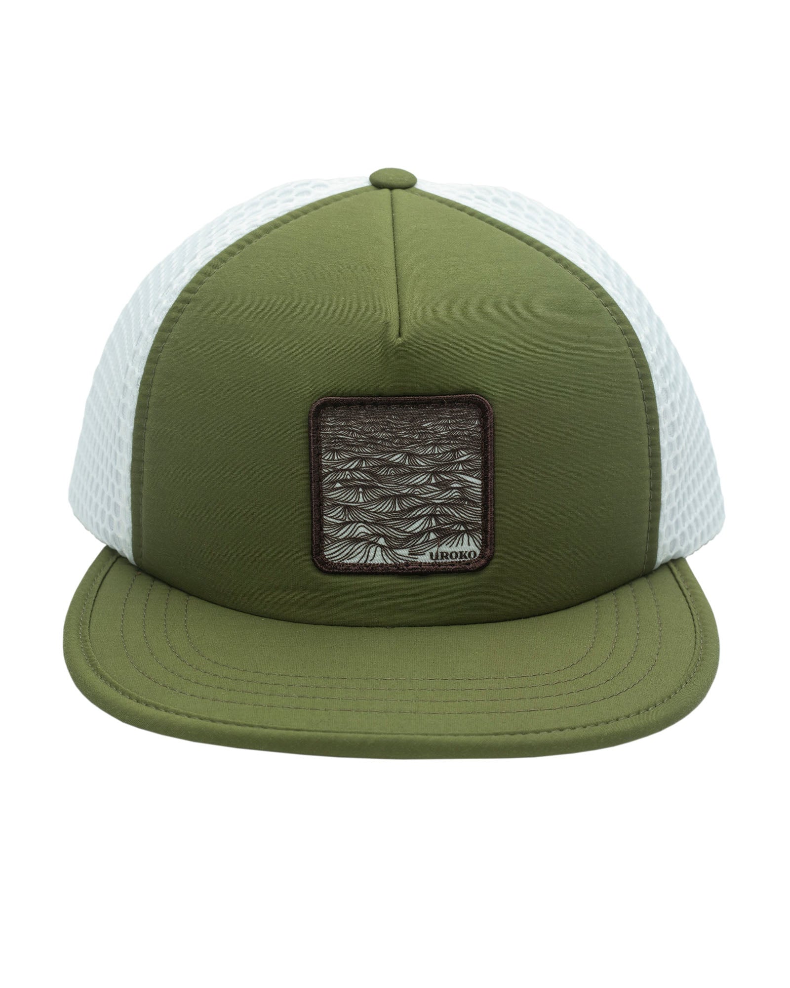 Swell water resistant trucket hat in green