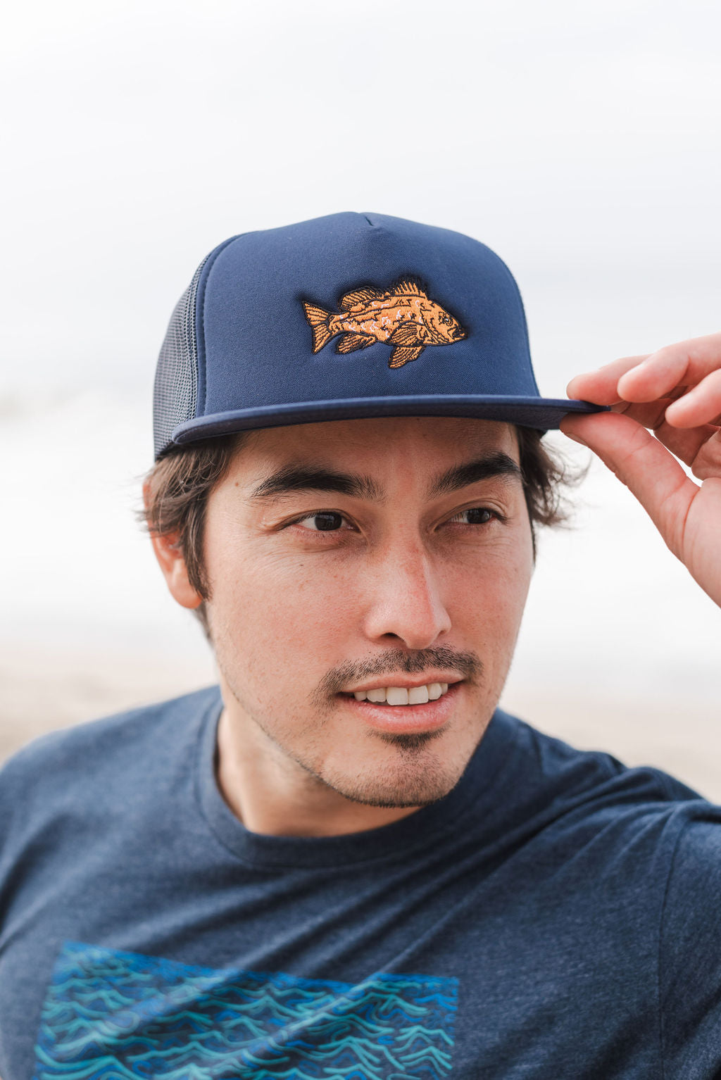 Stylish Vermilion Rockfish Hat