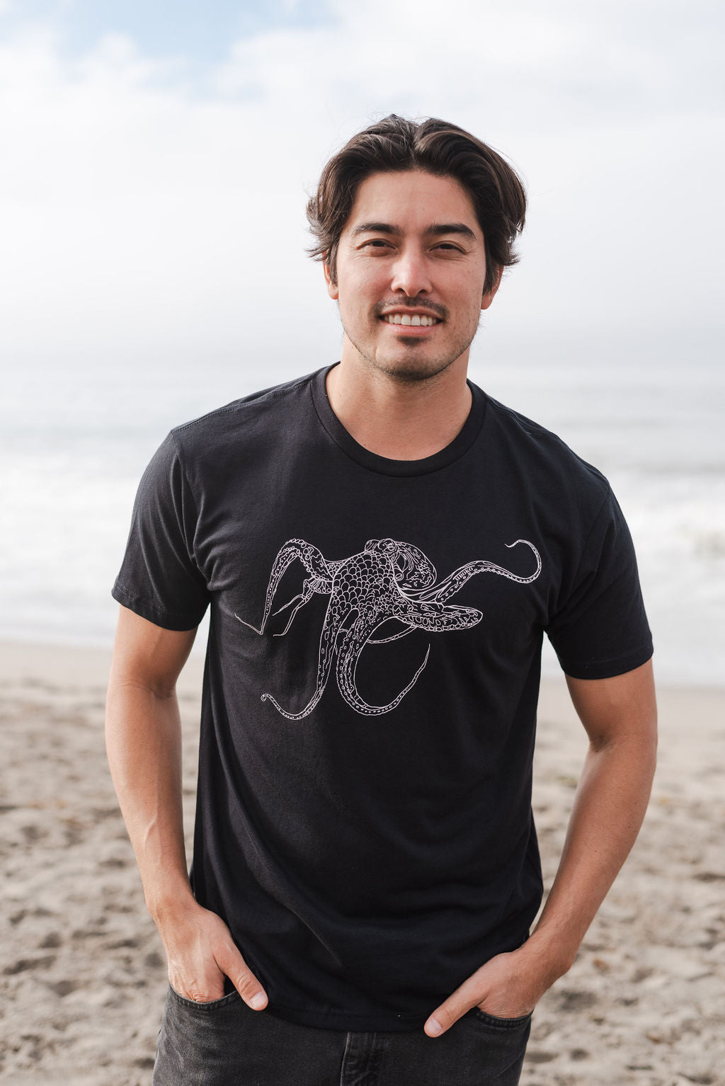 Black Octopus Shirt