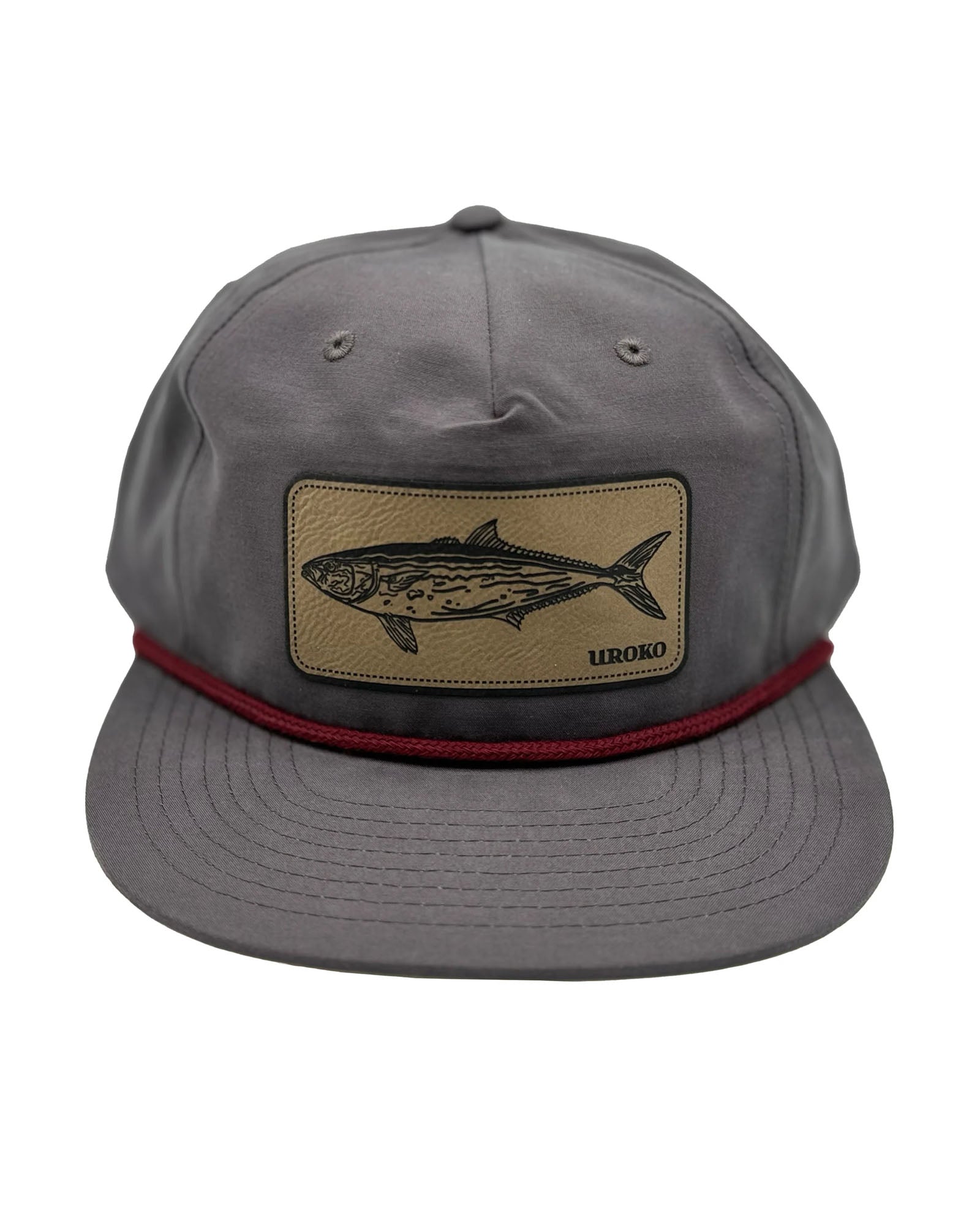 yellowtail grandpa hat in grey