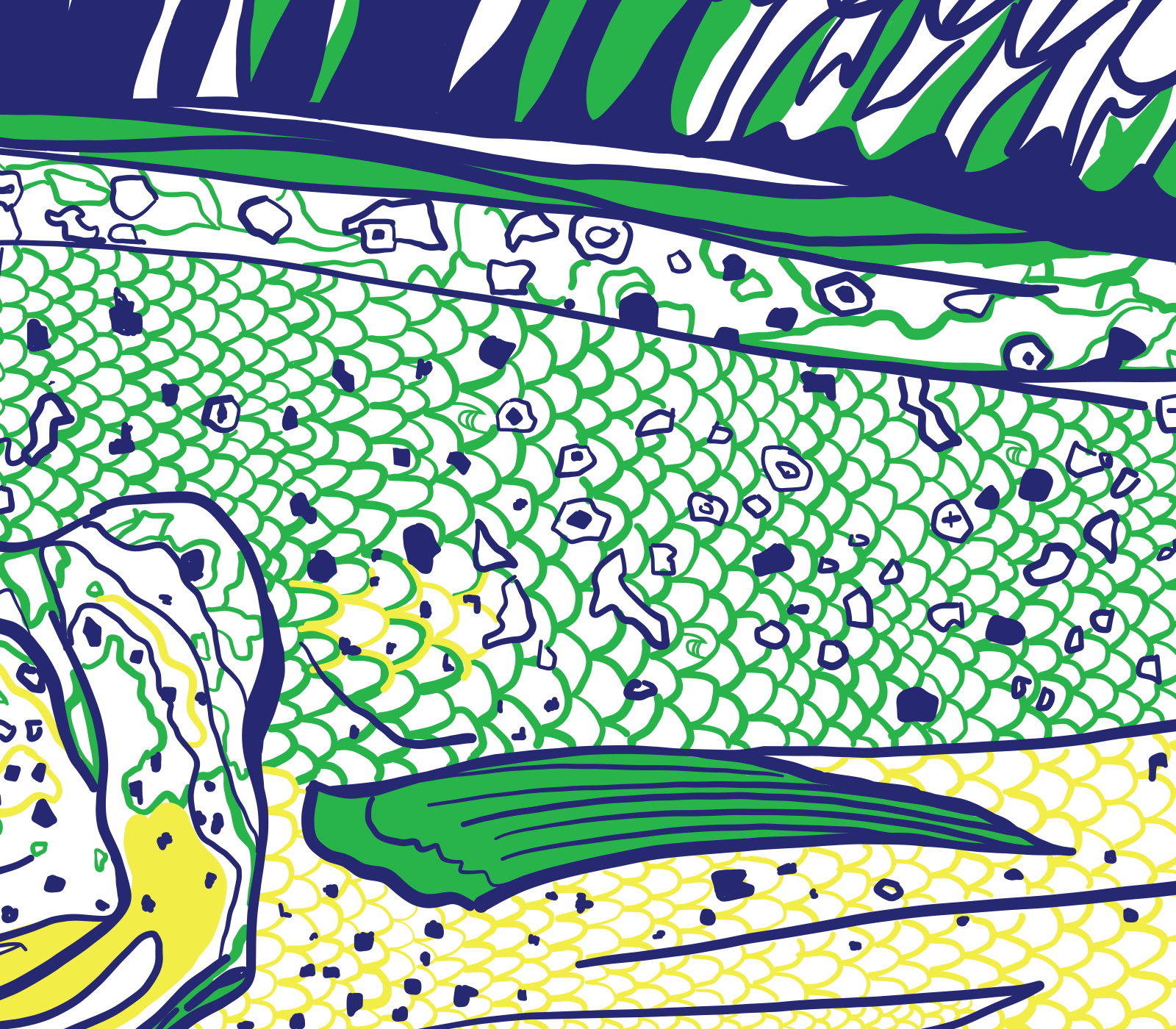 Details of Dorado artwork