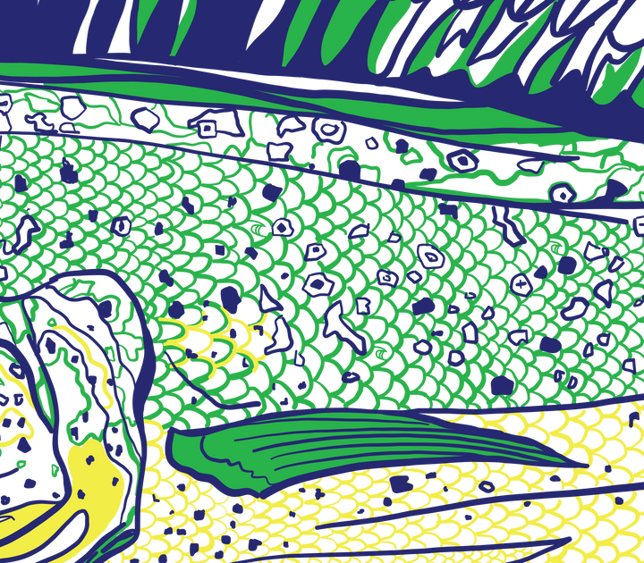 Dorado Print Detail