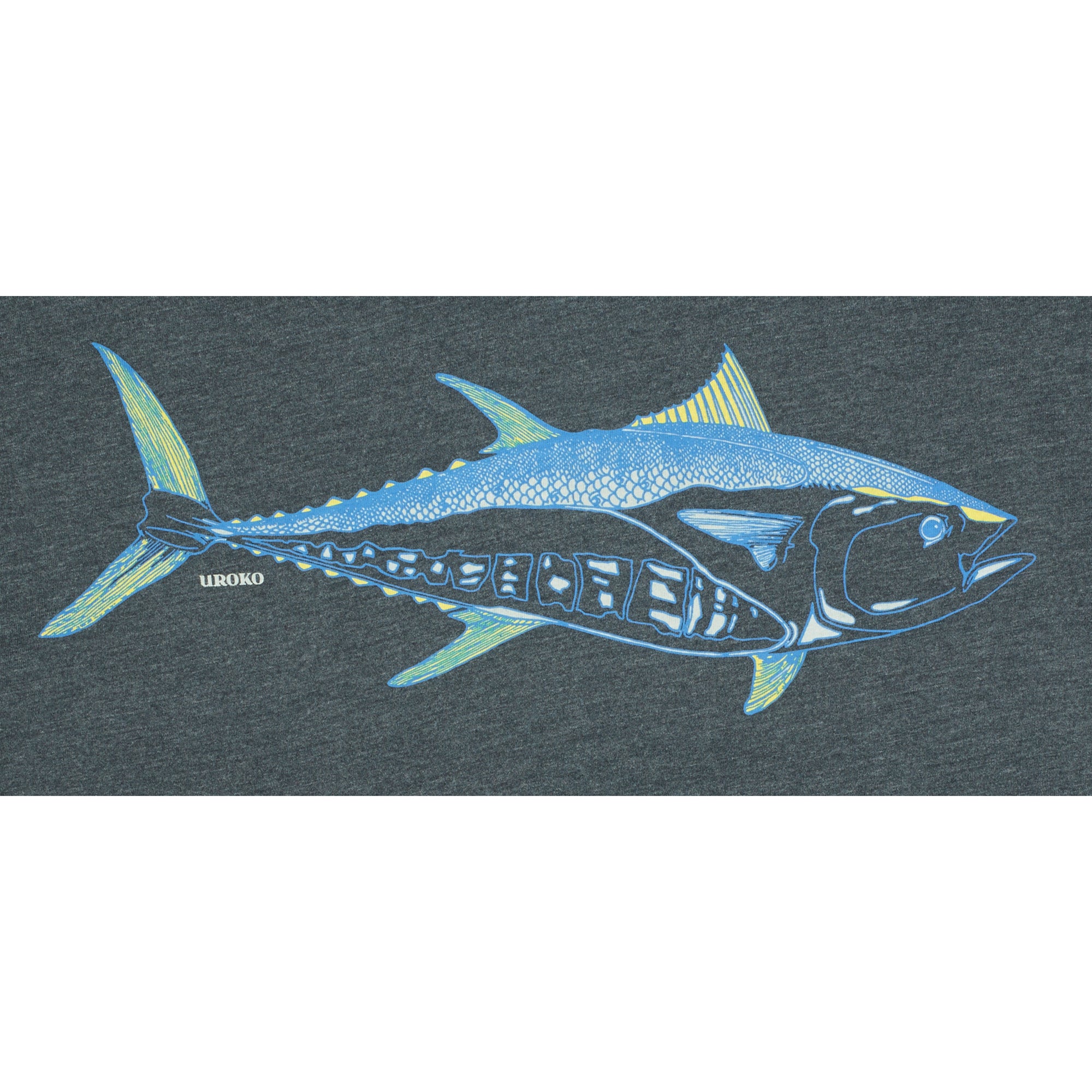 Bluefin T-Shirt in Charcoal