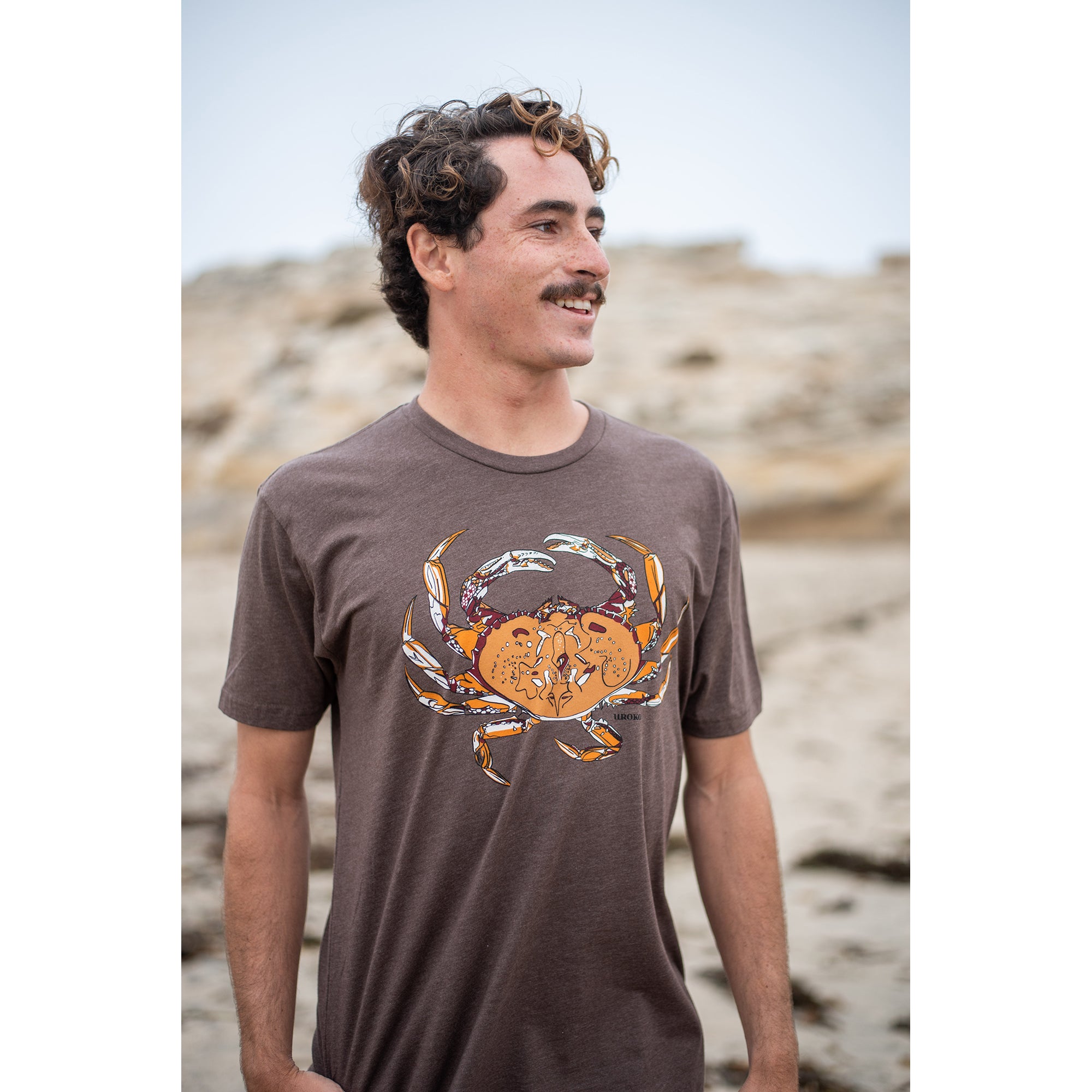 Water-Based Ink Dungeness Crab Shirt