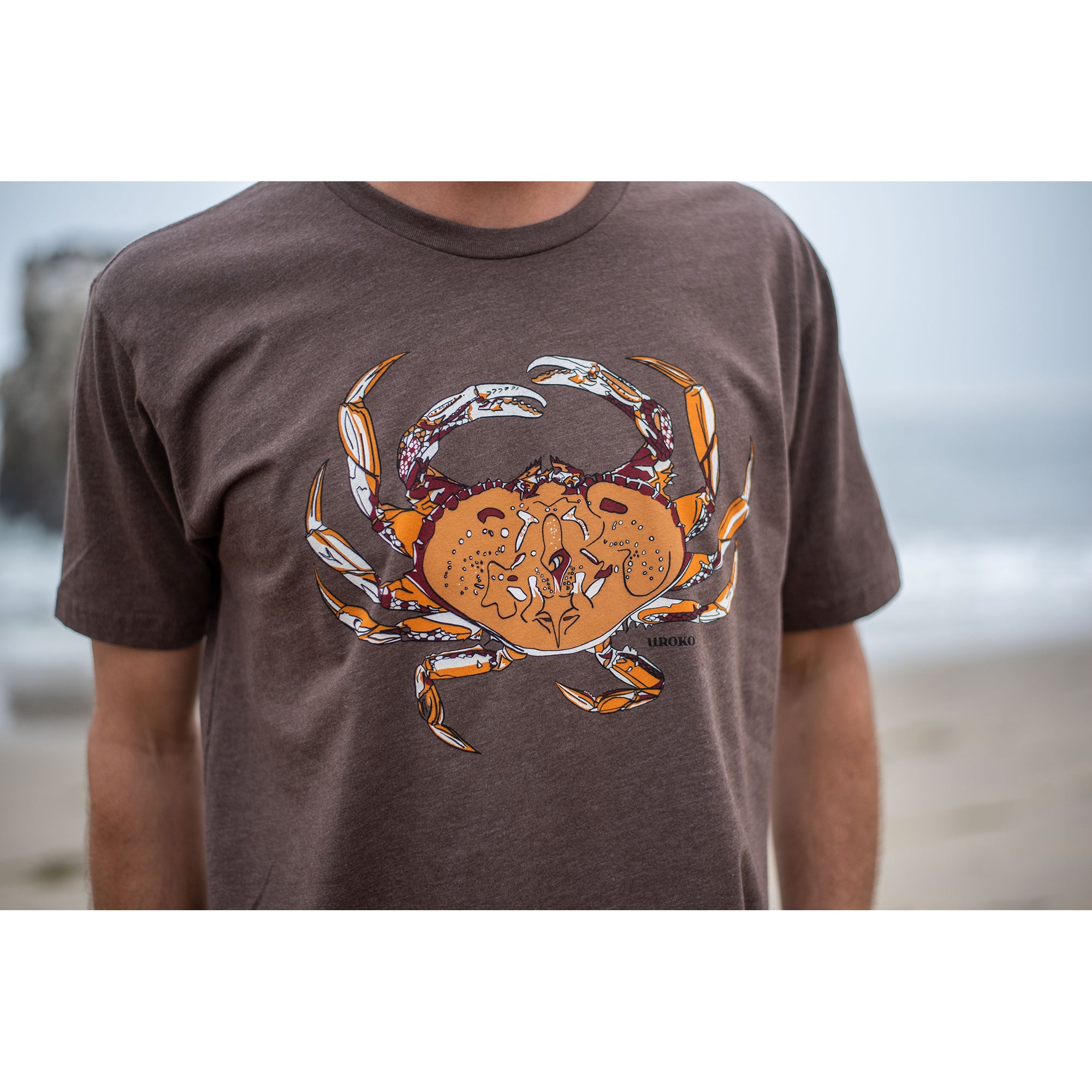 Dungeness Crab Shirt in Espresso